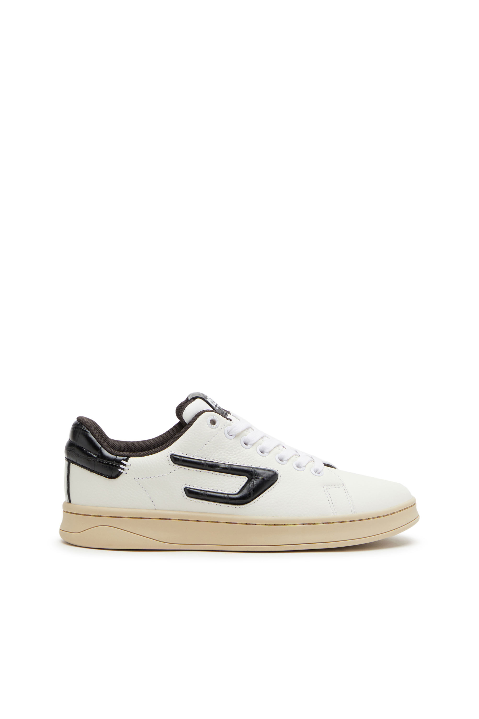 S-ATHENE LOW W Woman: Low-top sneakers in tumbled leather | Diesel