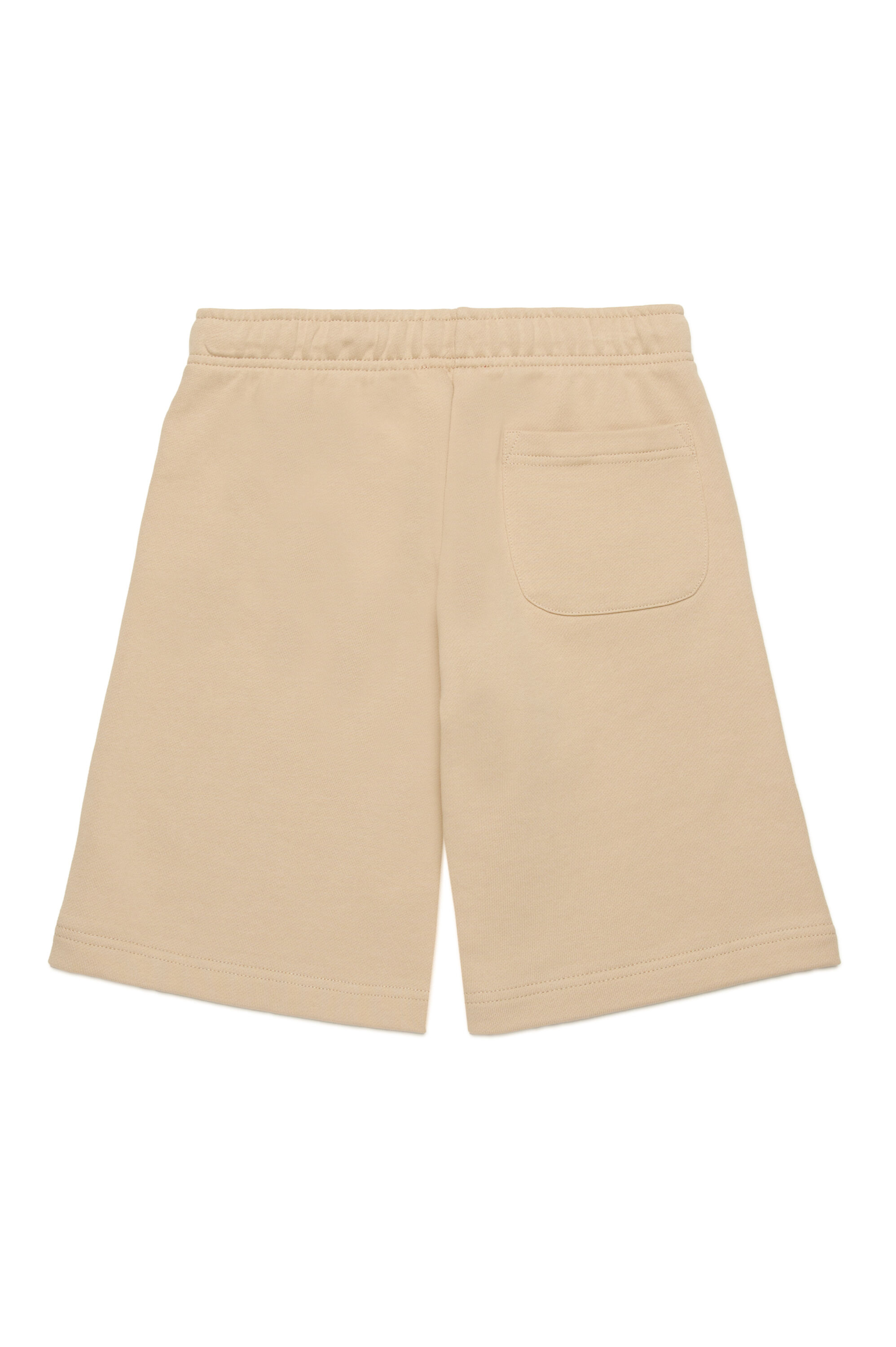 Diesel - PTAINSHORT, Male's Sweat shorts with Diesel 78 logo in Light Brown - 2