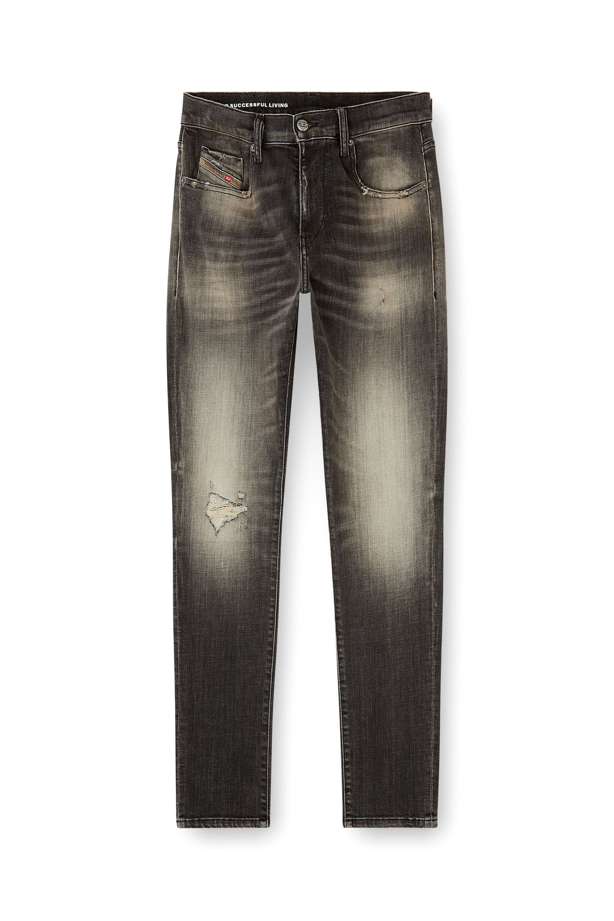 Men's Slim Jeans | Grey | Diesel 2019 D-Strukt