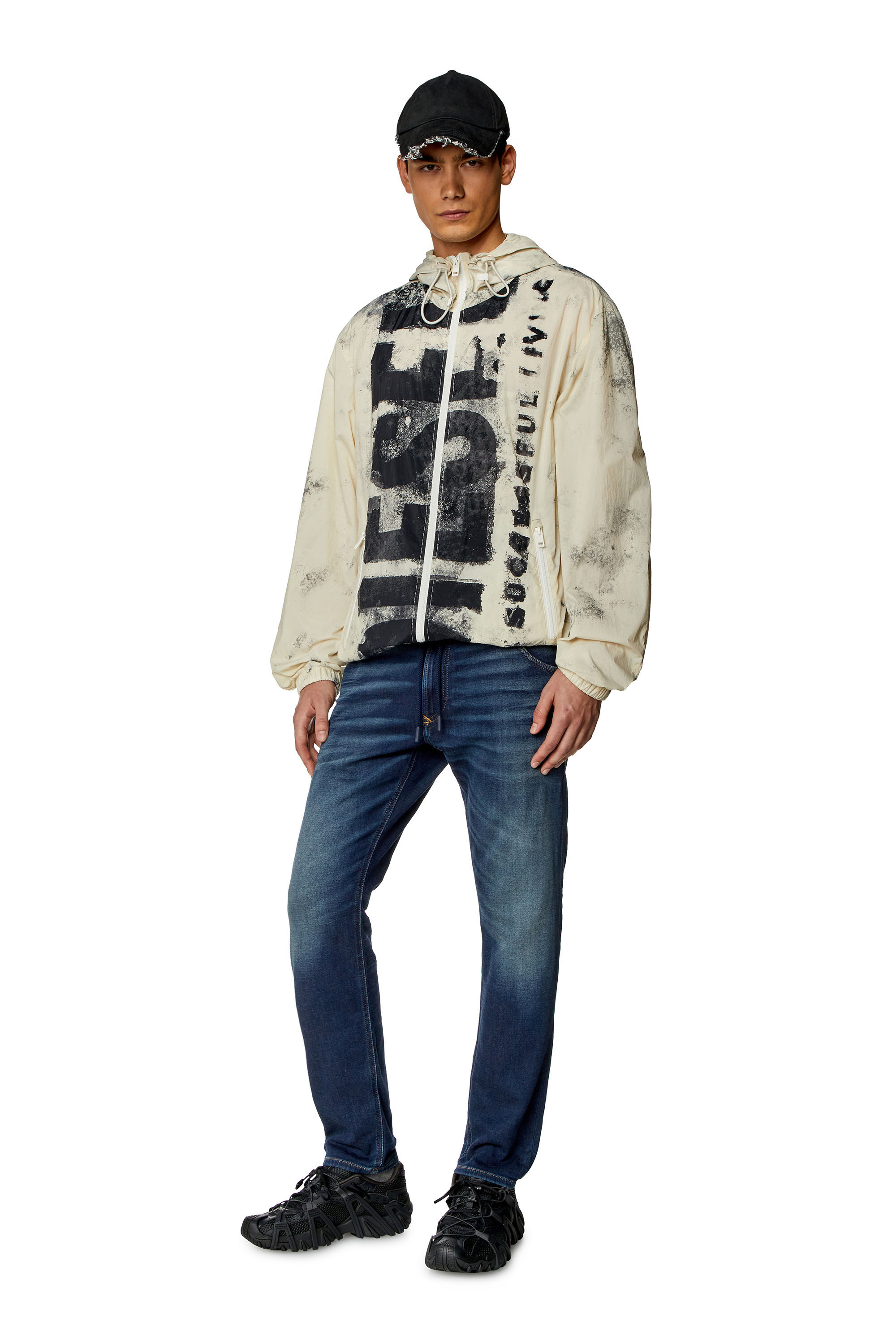 Diesel - Regular 2030 D-Krooley Joggjeans&reg; 068HZ Hombre, Azul Oscuro - 1