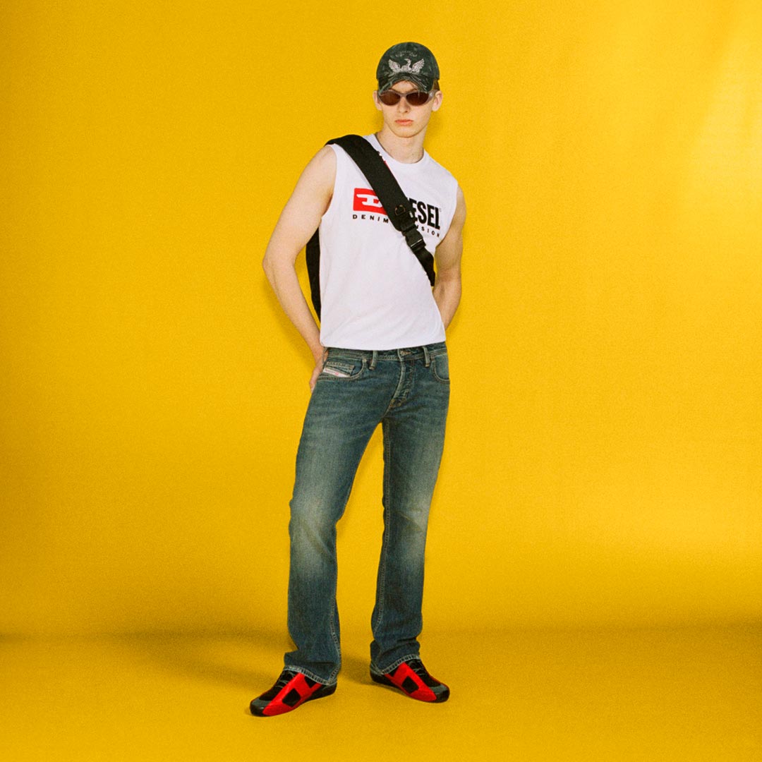 Magasinez le denim pour homme avec le jean ajusté écoresponsable 1993 D-Vyl.