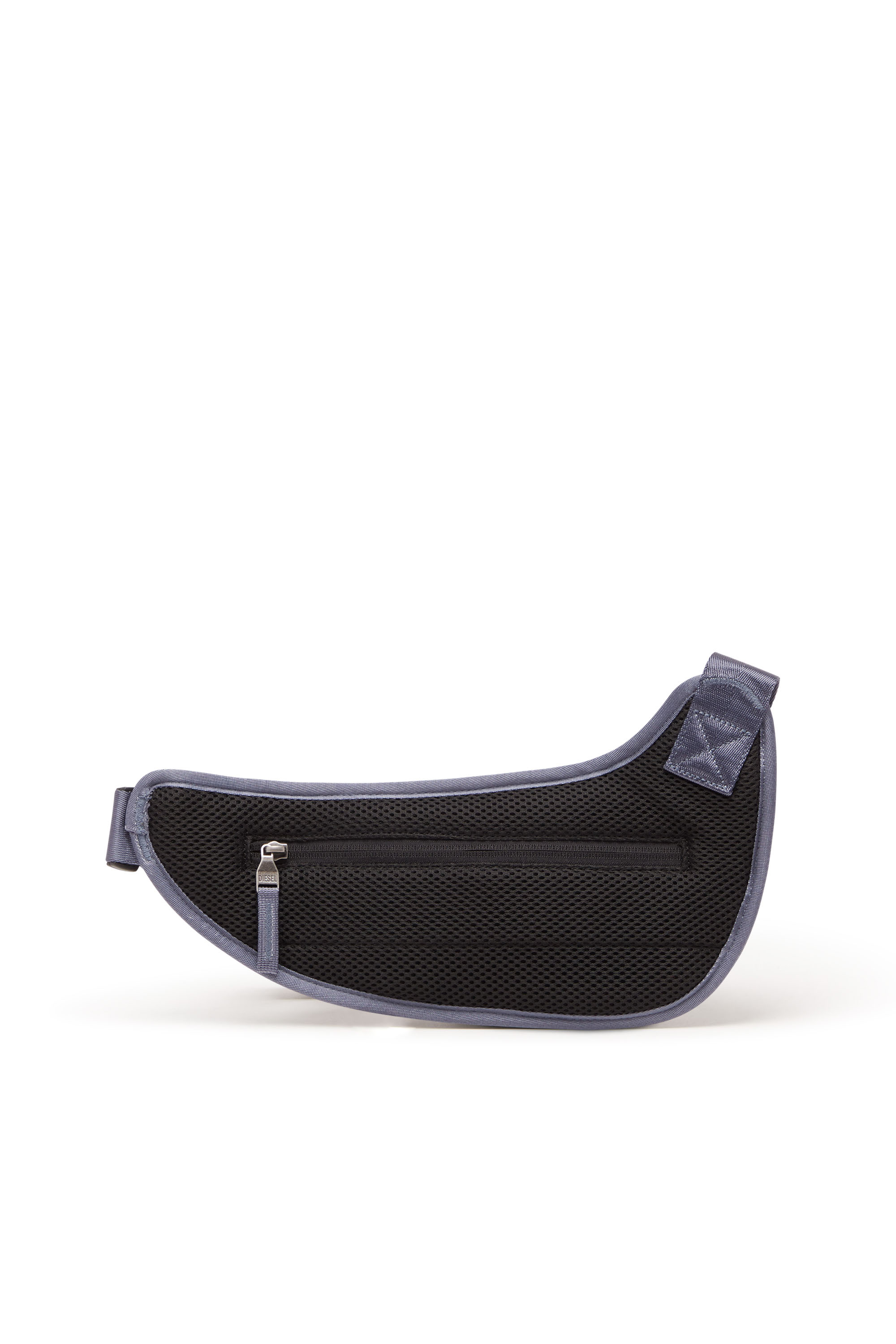 Diesel - 1DR-POD CROSSBODY, Man's 1DR-Pod Crossbody - Hard shell denim sling bag in Blue/White - 2