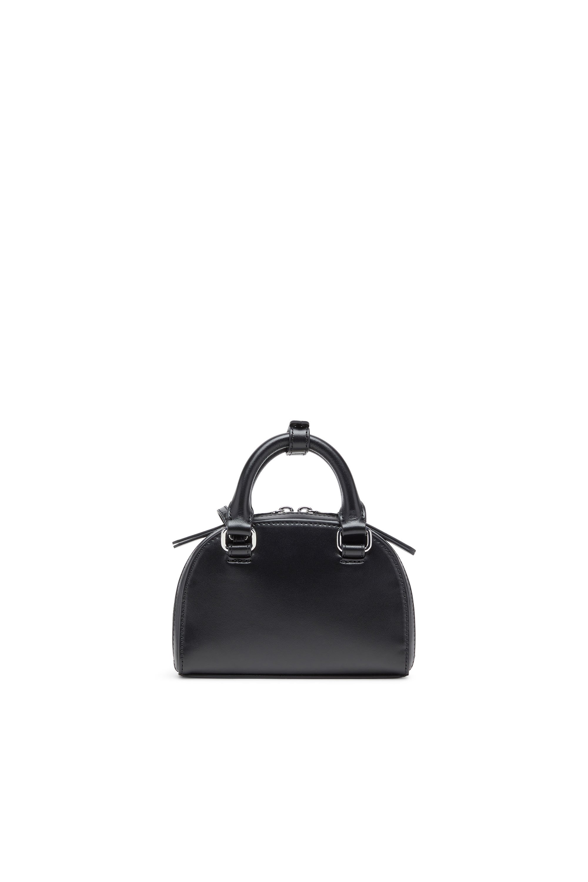Diesel - 1DR DOME CROSSBODY XS, Woman's 1DR Dome-Mini crossbody bag in nappa leather in Black - 4