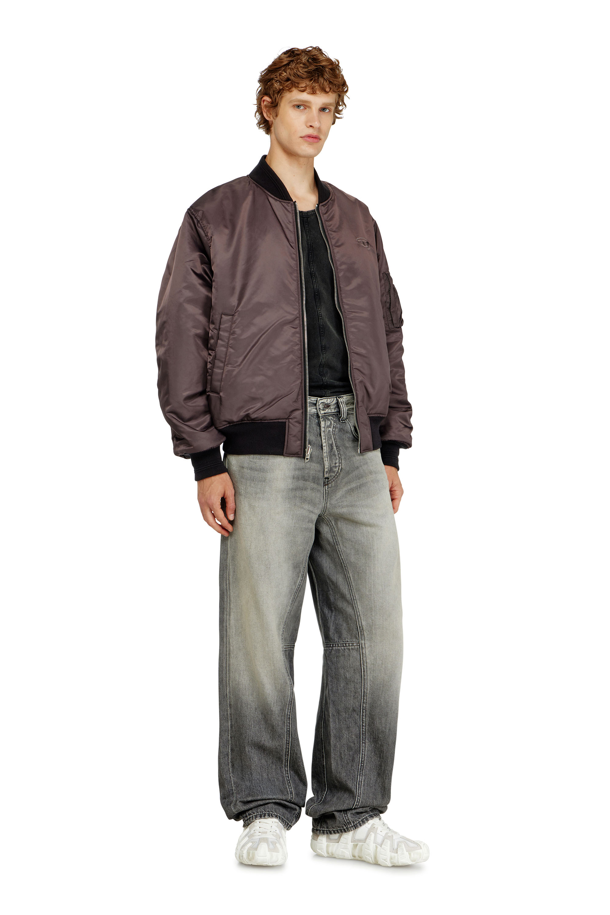 Diesel - Male's Relaxed Jeans 2001 D-Macro 09P56, Grey - 1