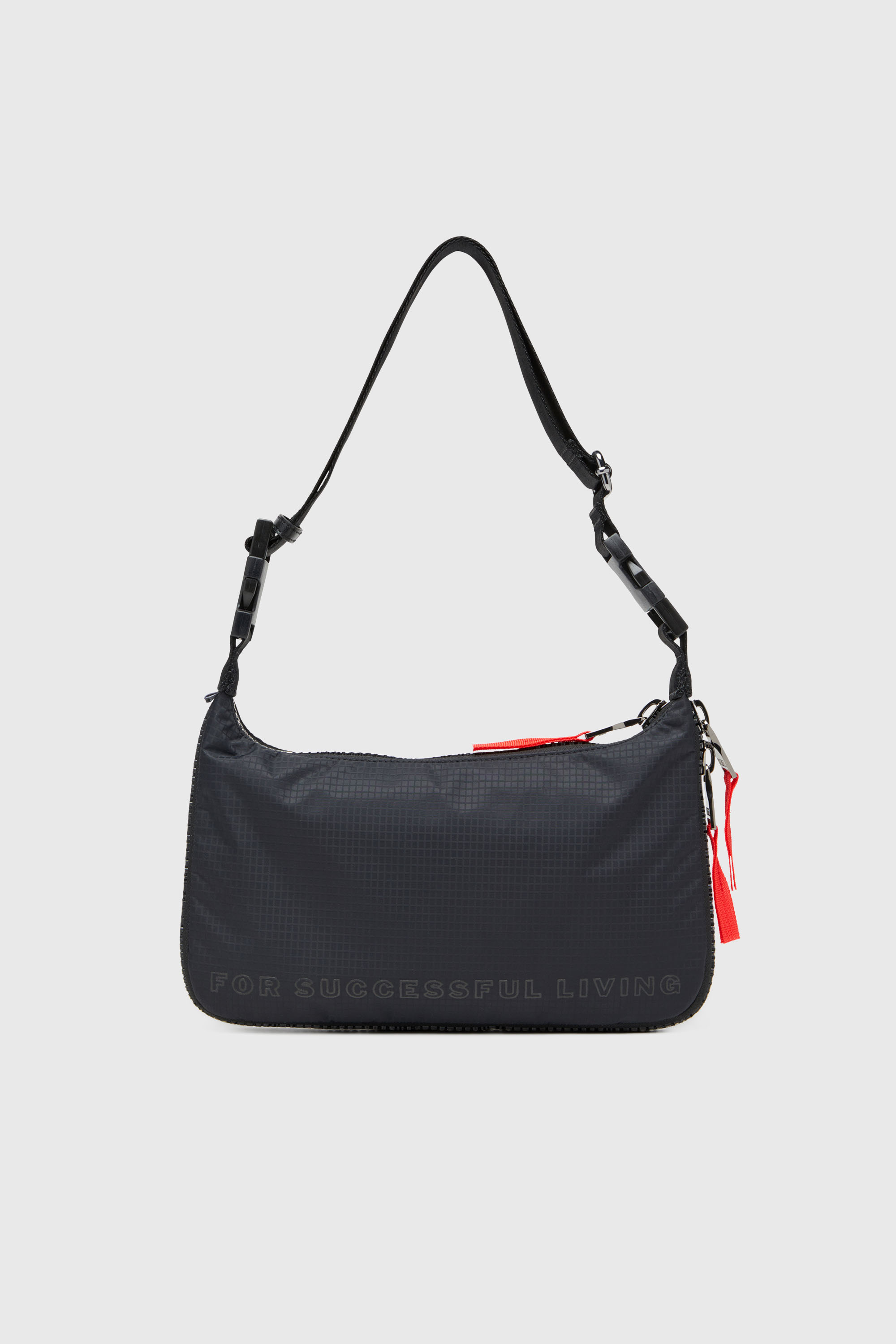 Women's Zip-D X-Expandable utilitarian shoulder bag | Black