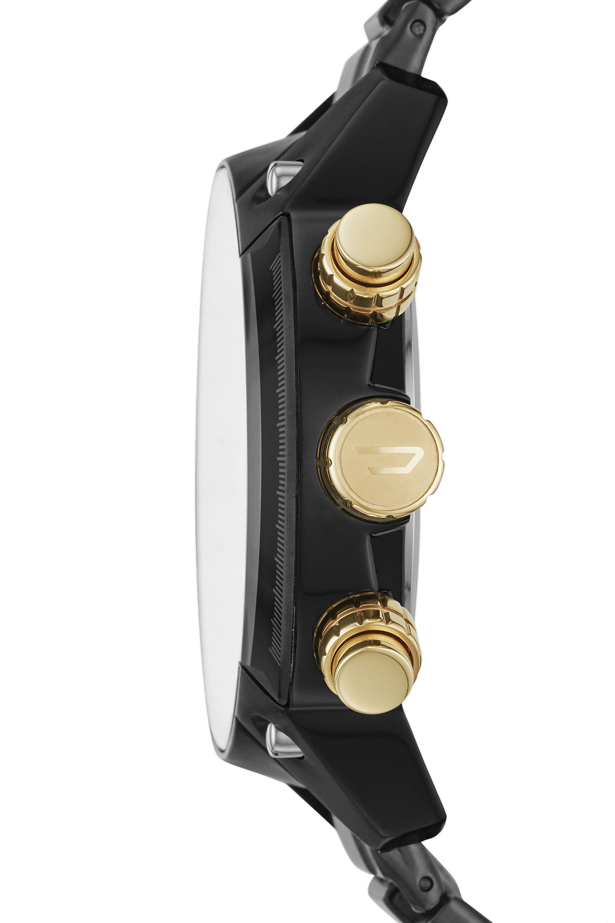 Diesel - DZ4504, Overflow reloj con pulsera negra de acero inoxidable Hombre in Negro - 2