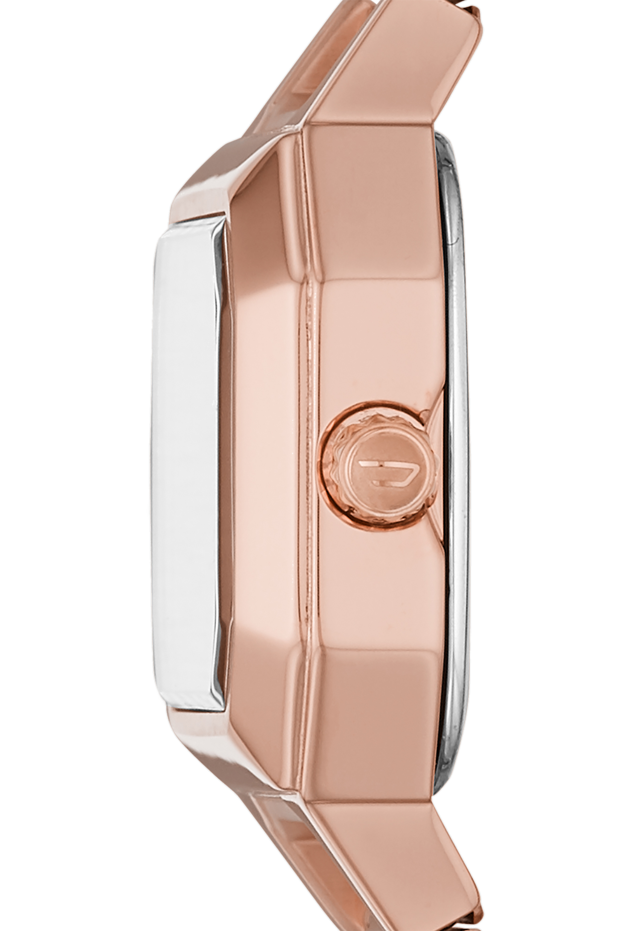 Diesel - DZ5593, Reloj Callie de tres agujas en acero inoxidable color oro rosado Mujer in Rosa - 3