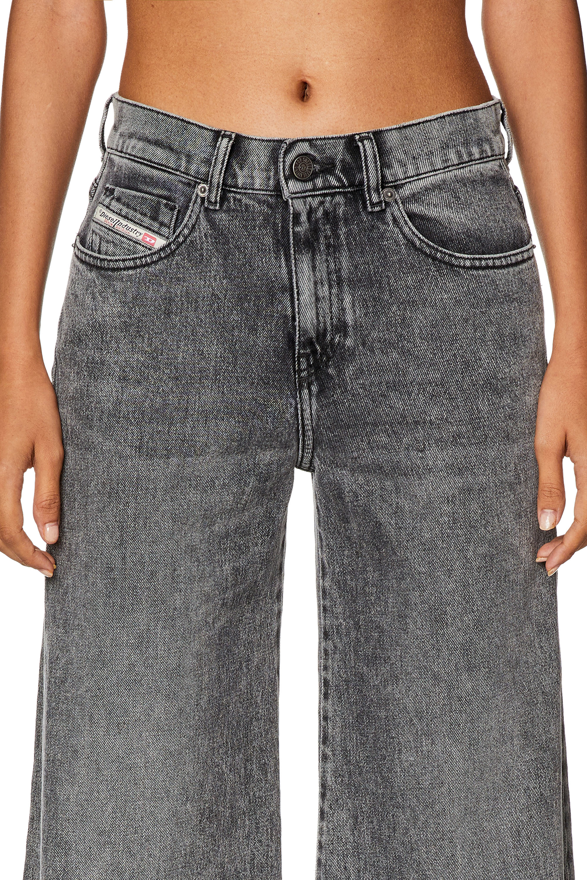新品未使用 ディーゼル DZ5522 FLARE Women's Flare Jeans | Grey | Diesel 1978 D-Akemi