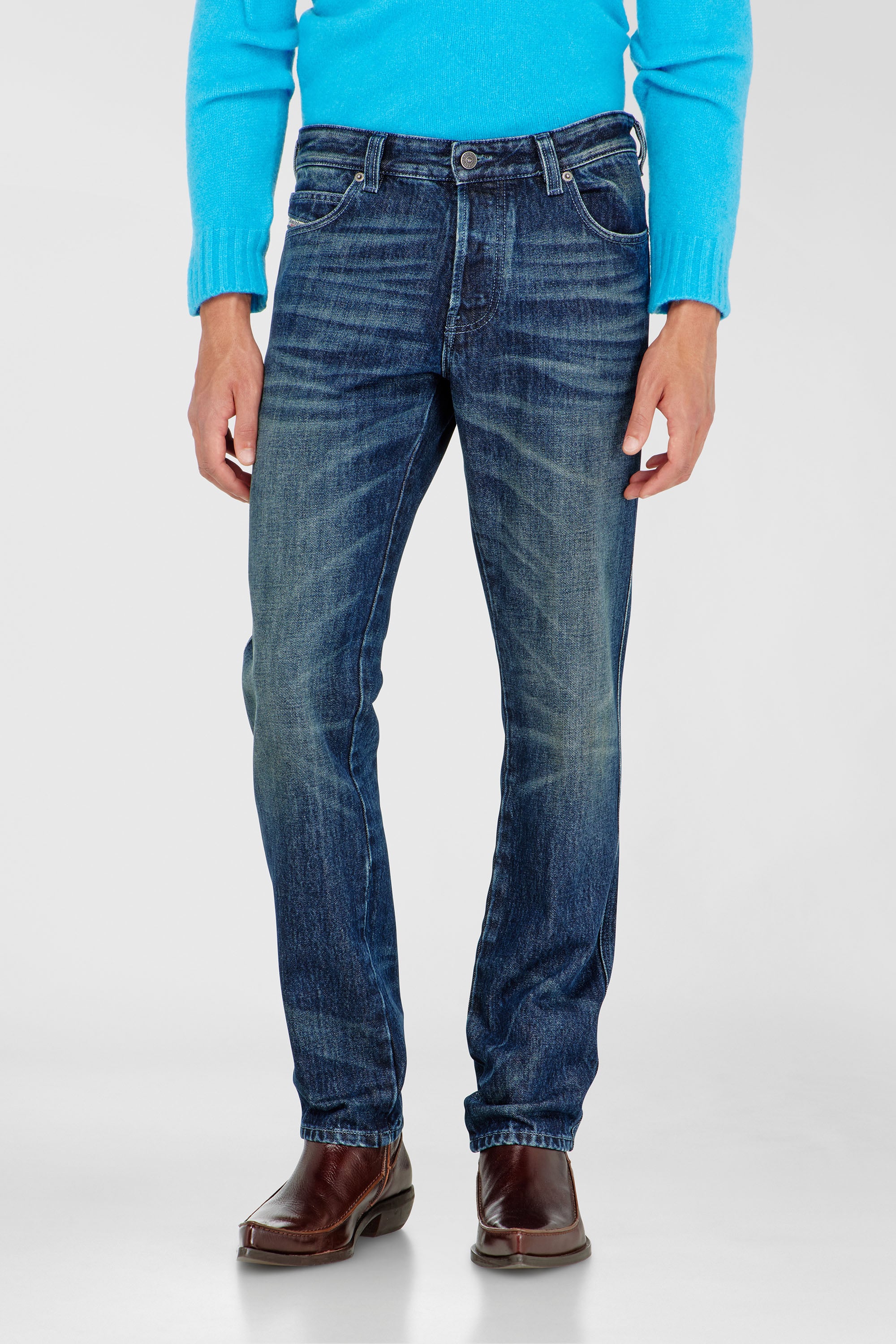 Diesel - Male's Slim Jeans 1993 D-Vyl 007FZ, Dark Blue - 1