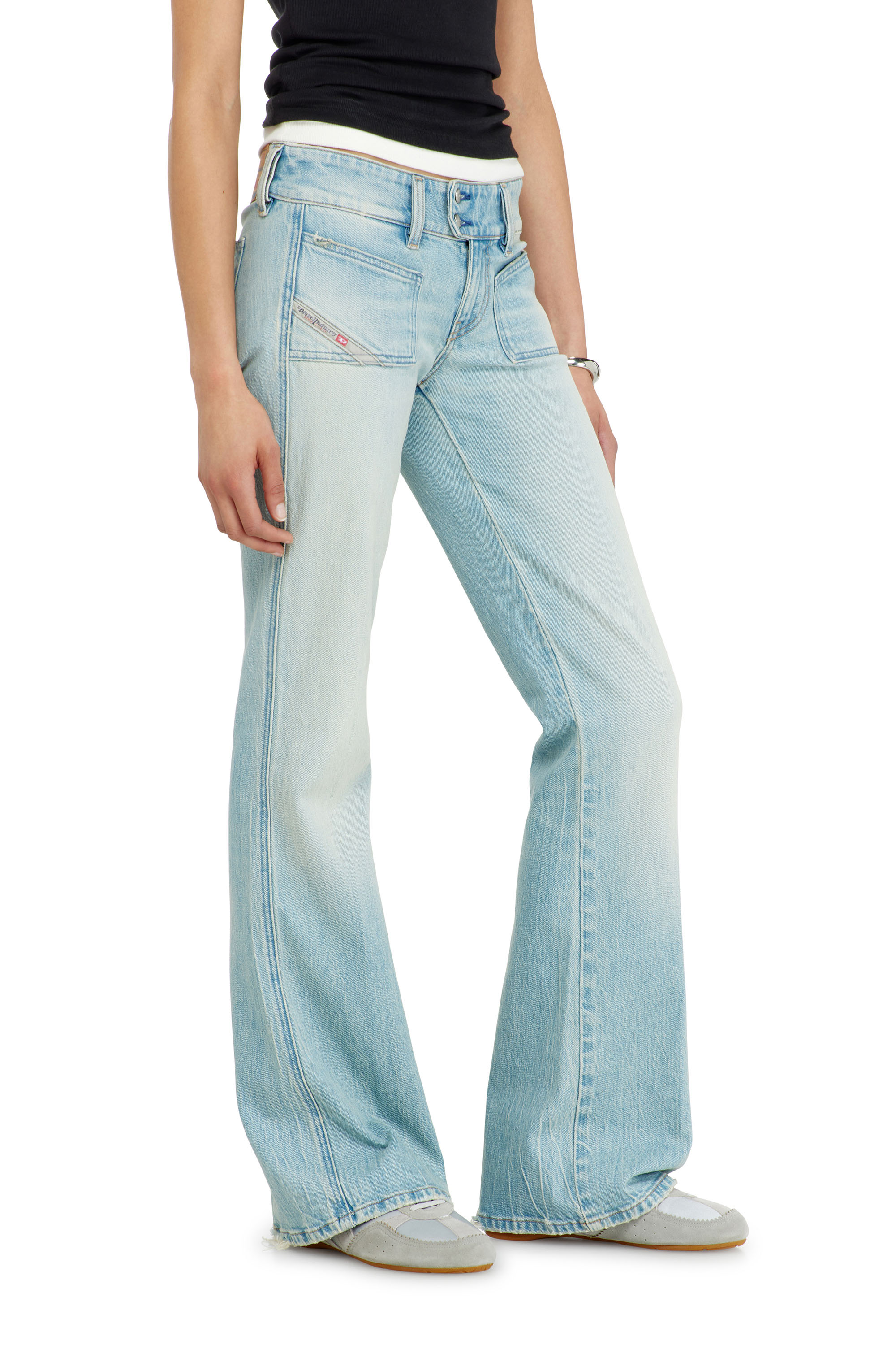 Women's Bootcut Jeans | Light Blue | Diesel D-Hush