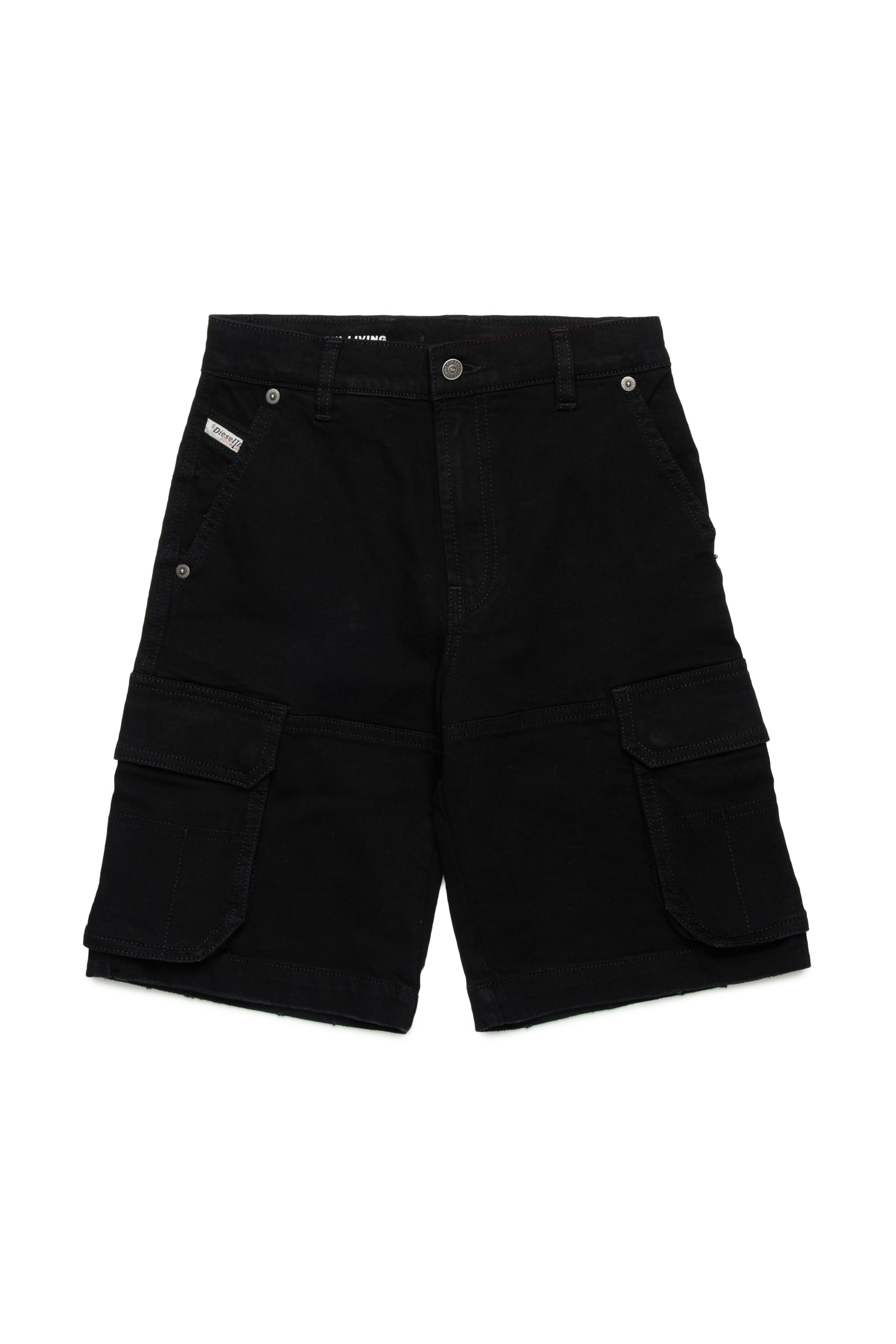 DIESEL DSIRE shorts 黒　レザー風　23インチ DIESEL DSIRE shorts 黒 レザー風 23インチ - メルカリ