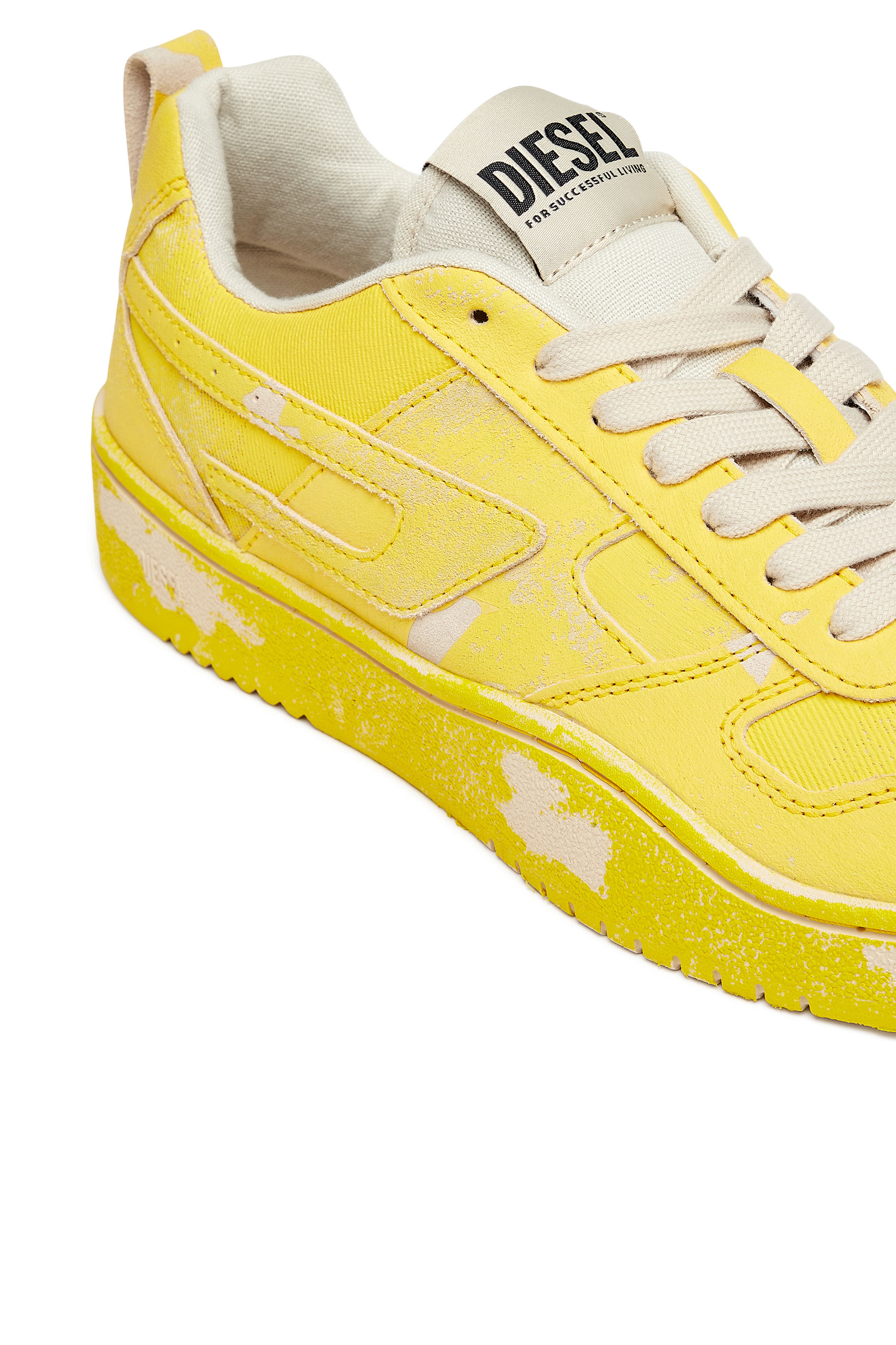 靴 yelloshoes SIX MAN SNEAKER 23-23.5cm Men's S-Ukiyo V2 Low - Low-top sneakers with peel-off effect