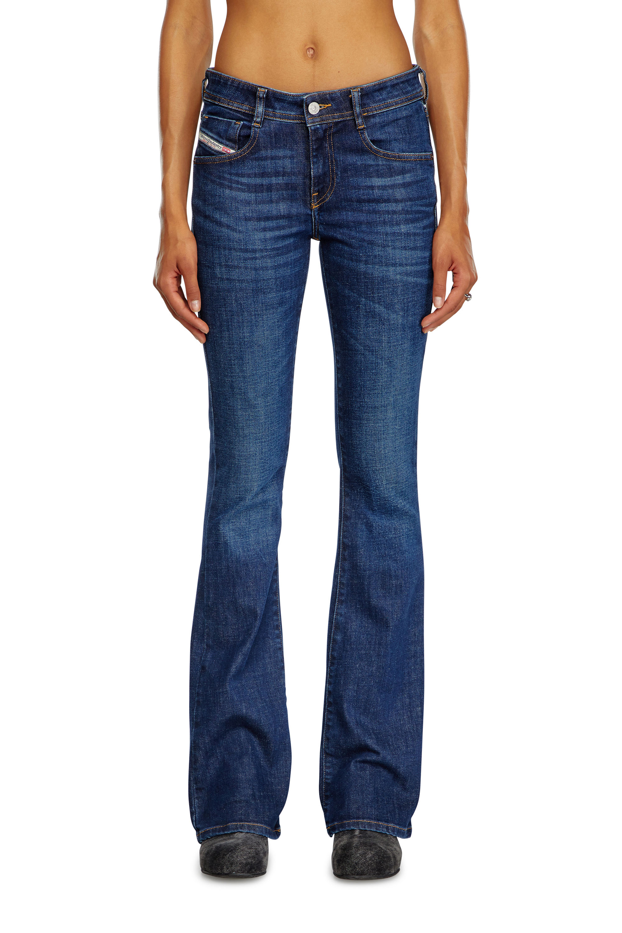 Bootcut Jeans 1969 D-Ebbey 09B90, Dark Blue Diesel - Woman's Bootcut Jeans 1969 D-Ebbey 09B90, Dark Blue - 3