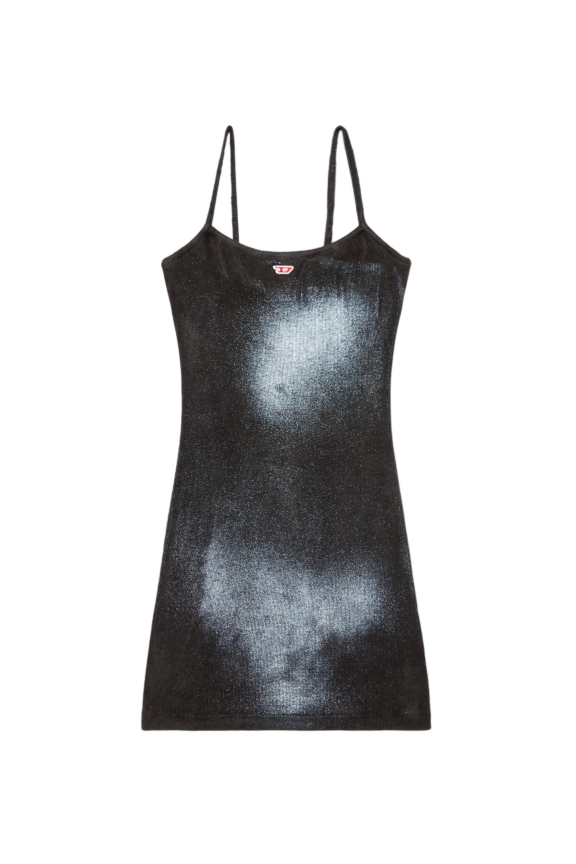 Diesel - D-HOPY-N2, Minivestido metálico desteñido Mujer in Multicolor - 2