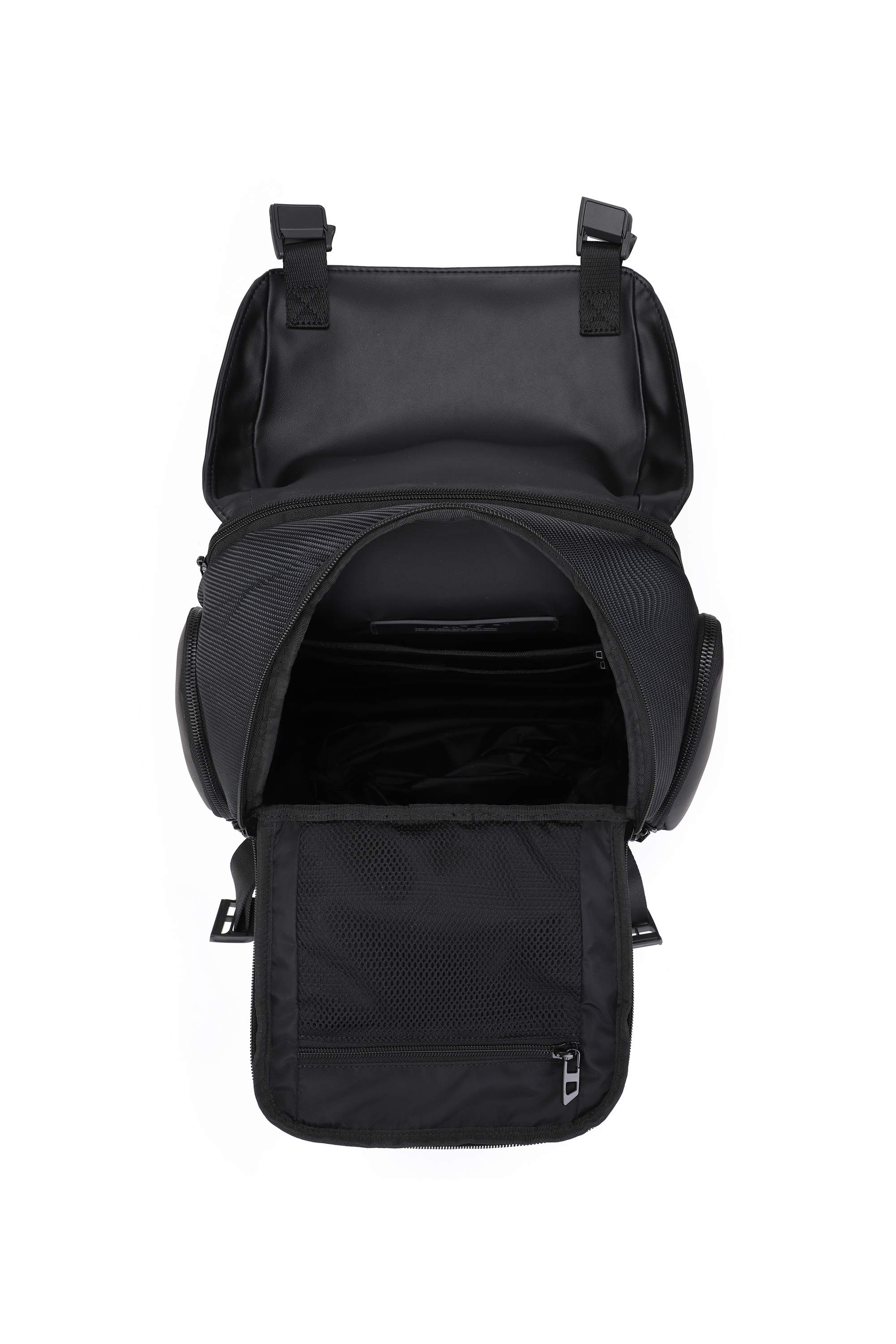 Diesel - DIESEL CARBON FIBER BACKPACK-BLACK  DSB0, Sac &agrave; dos business fonctionnel Mixte in Noir - 3