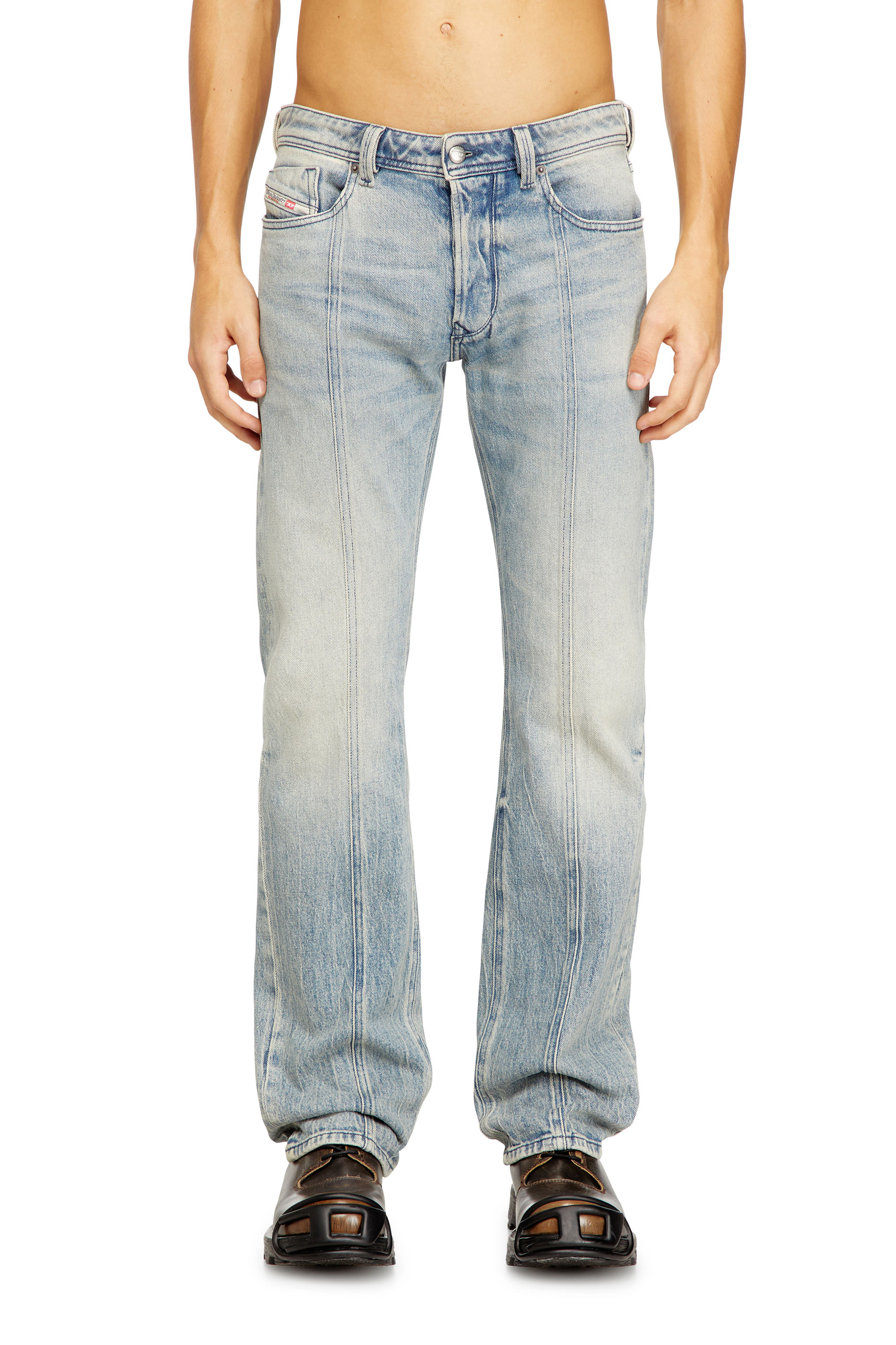 Diesel - Regular Jeans 1985 Larkee 09N55 Homme, Bleu Clair - Image 1