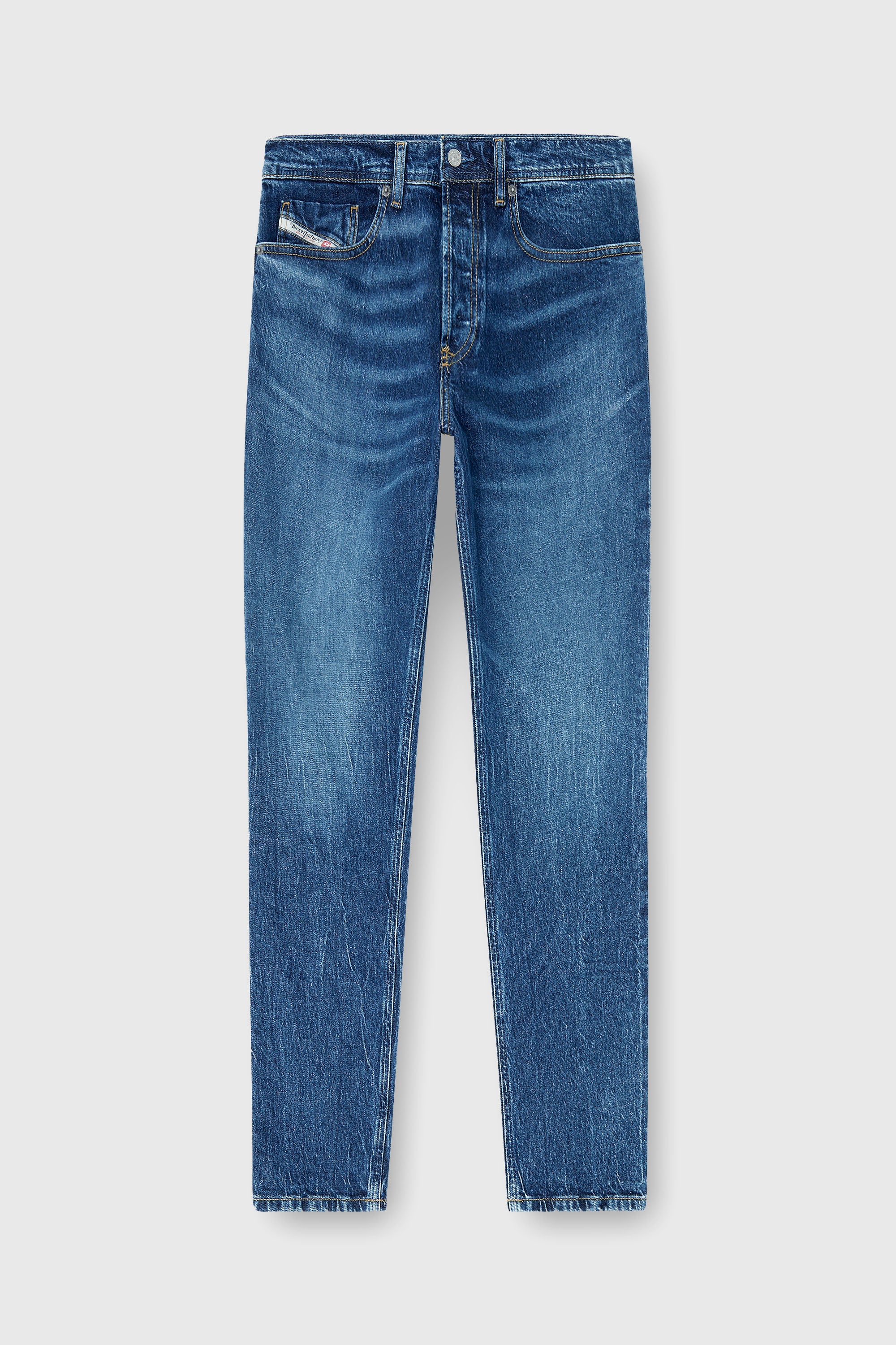 Diesel - Man's Regular Jeans 2023 D-Finitive 0KBBQ, Dark Blue - 1