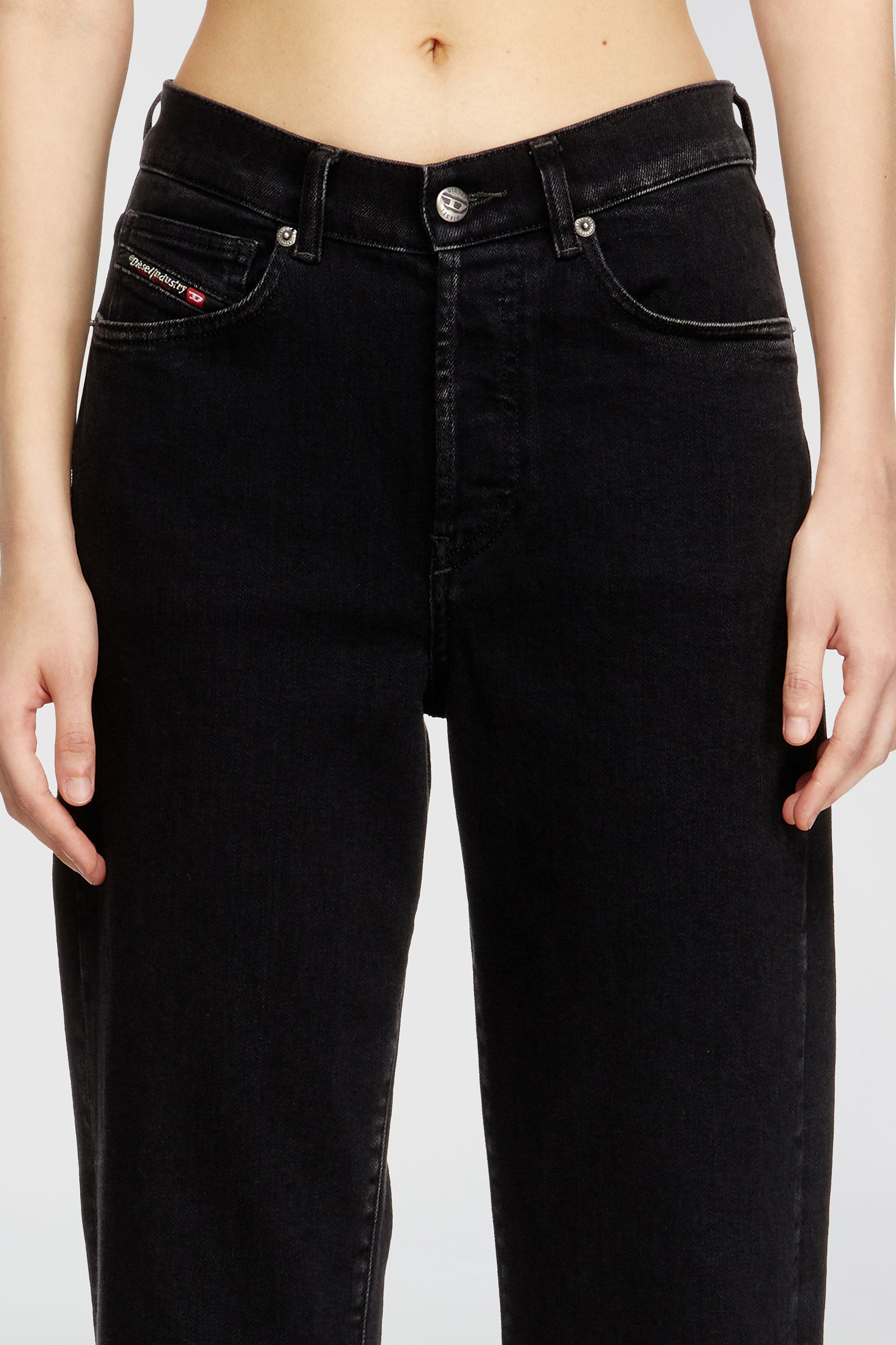 Diesel - Regular Jeans 1971 D-Sent 09N89 Mujer, Negro/Gris oscuro - 5