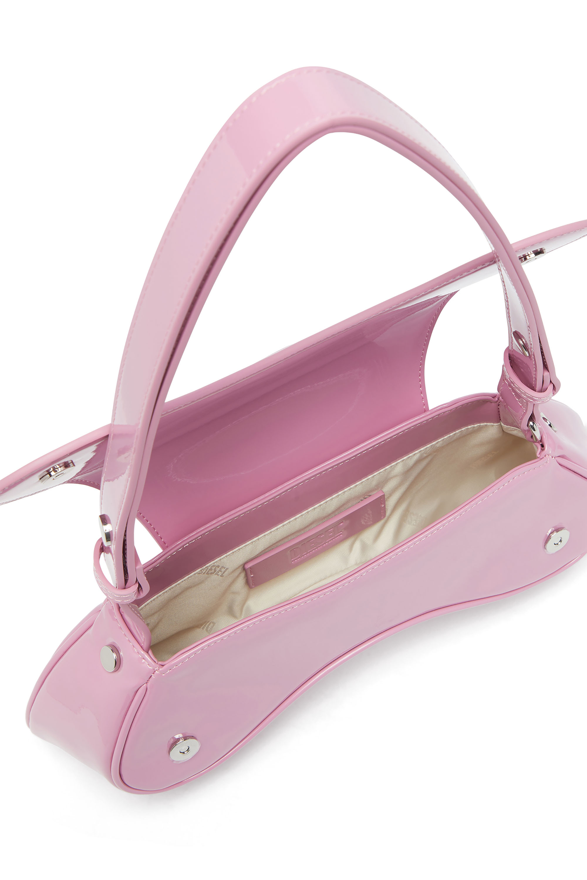 Diesel - PLAY CROSSBODY, Play-Bandolera brillante Mujer in Rosa - 3
