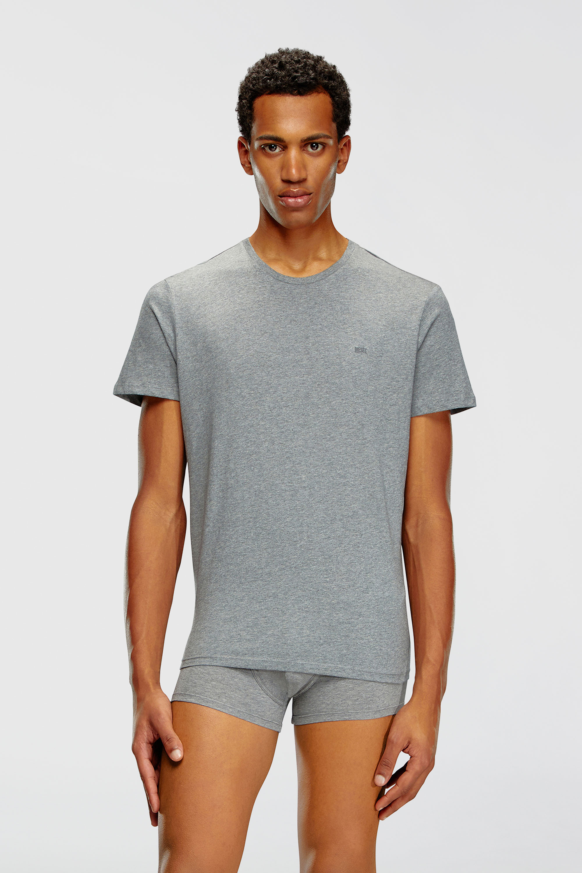 Men's Three-pack crew-neck T-shirts | Multicolor | Diesel US