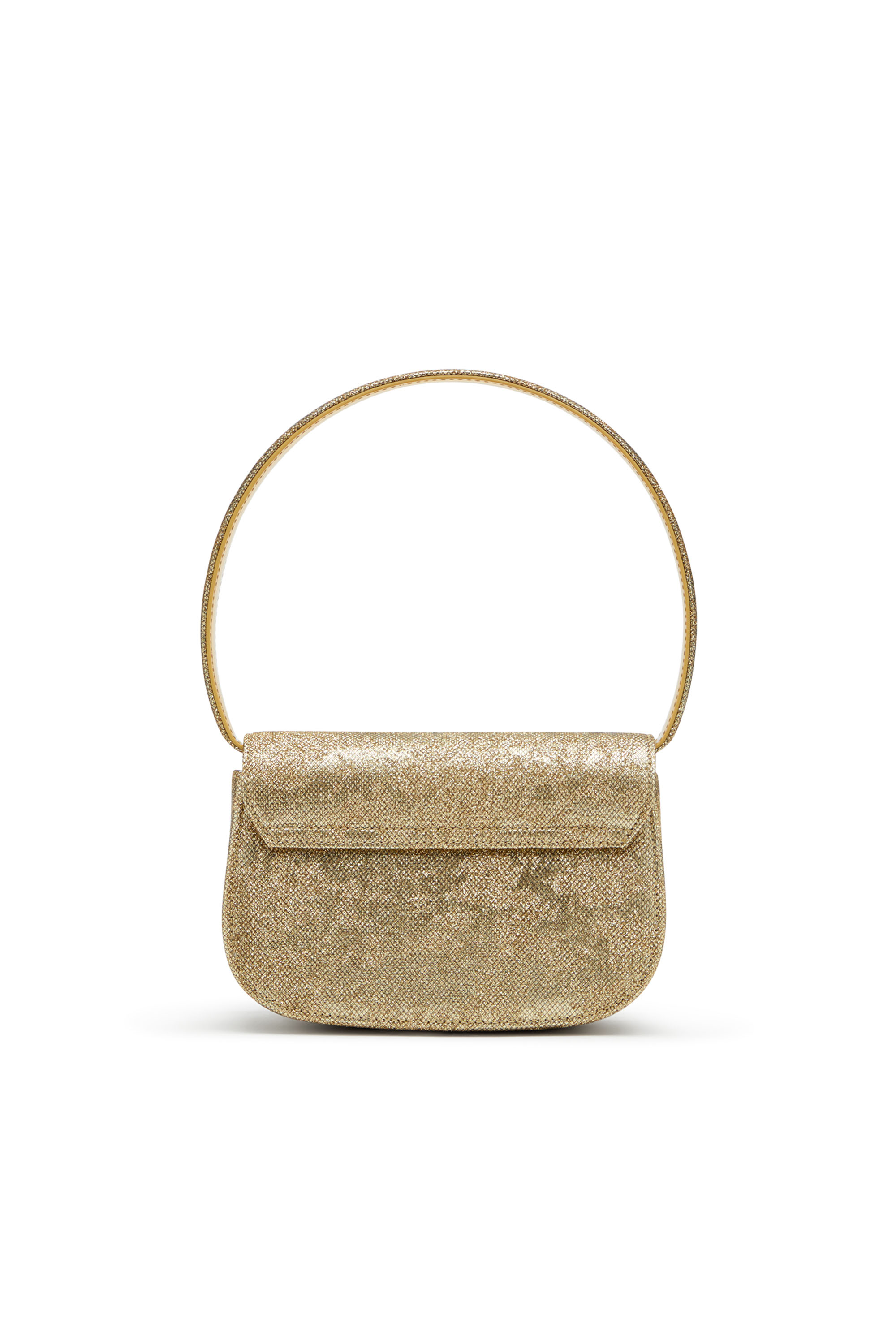 Diesel - 1DR, Female's 1DR-Iconic 1DR bag in glitter-camo Lurex in Gold - 3