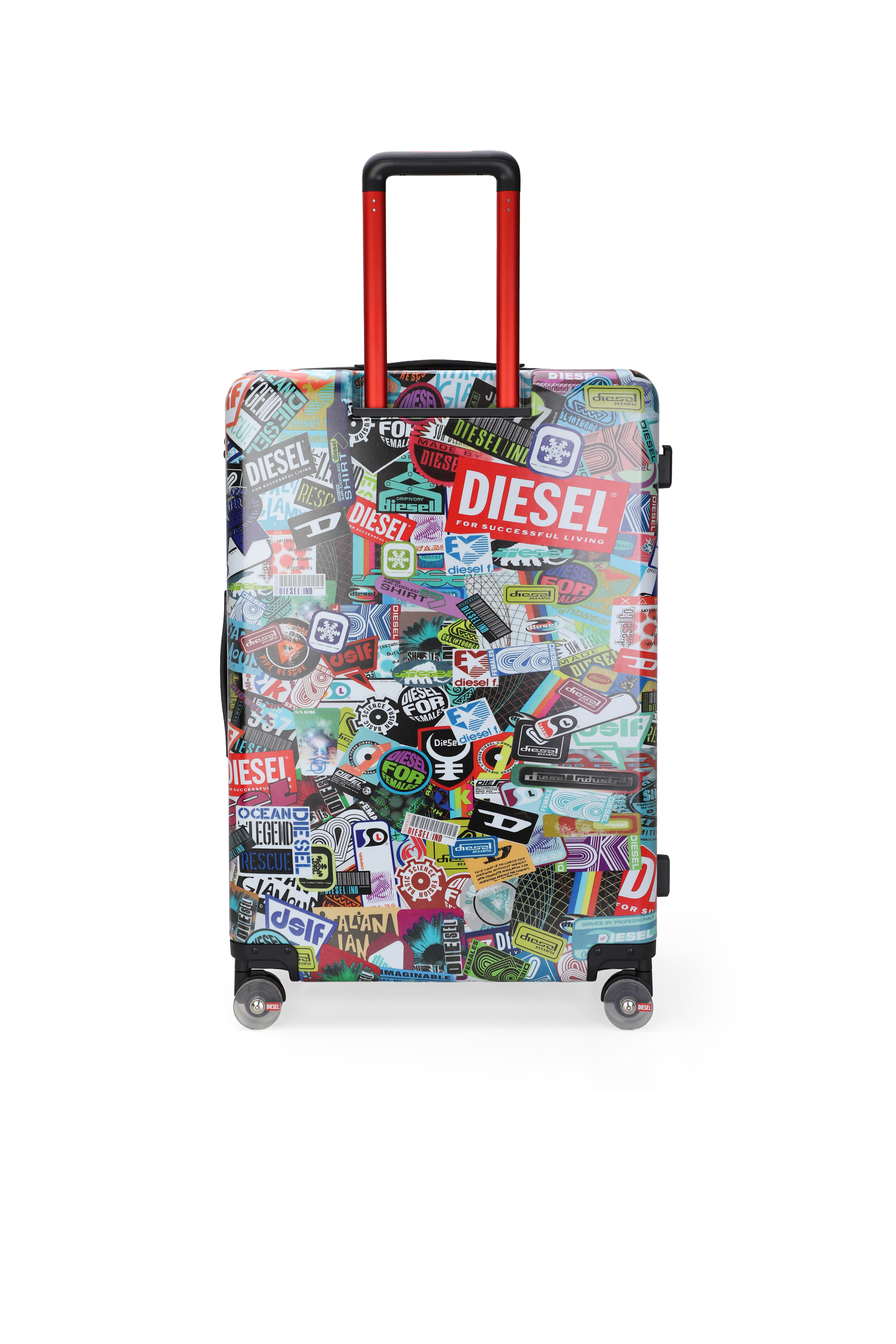 Diesel - DIESEL PC PRINTED TROLLEY-STICKERS- DSL0, Maleta estilo pegatina tama&ntilde;o L Unisex in Multicolor - 2