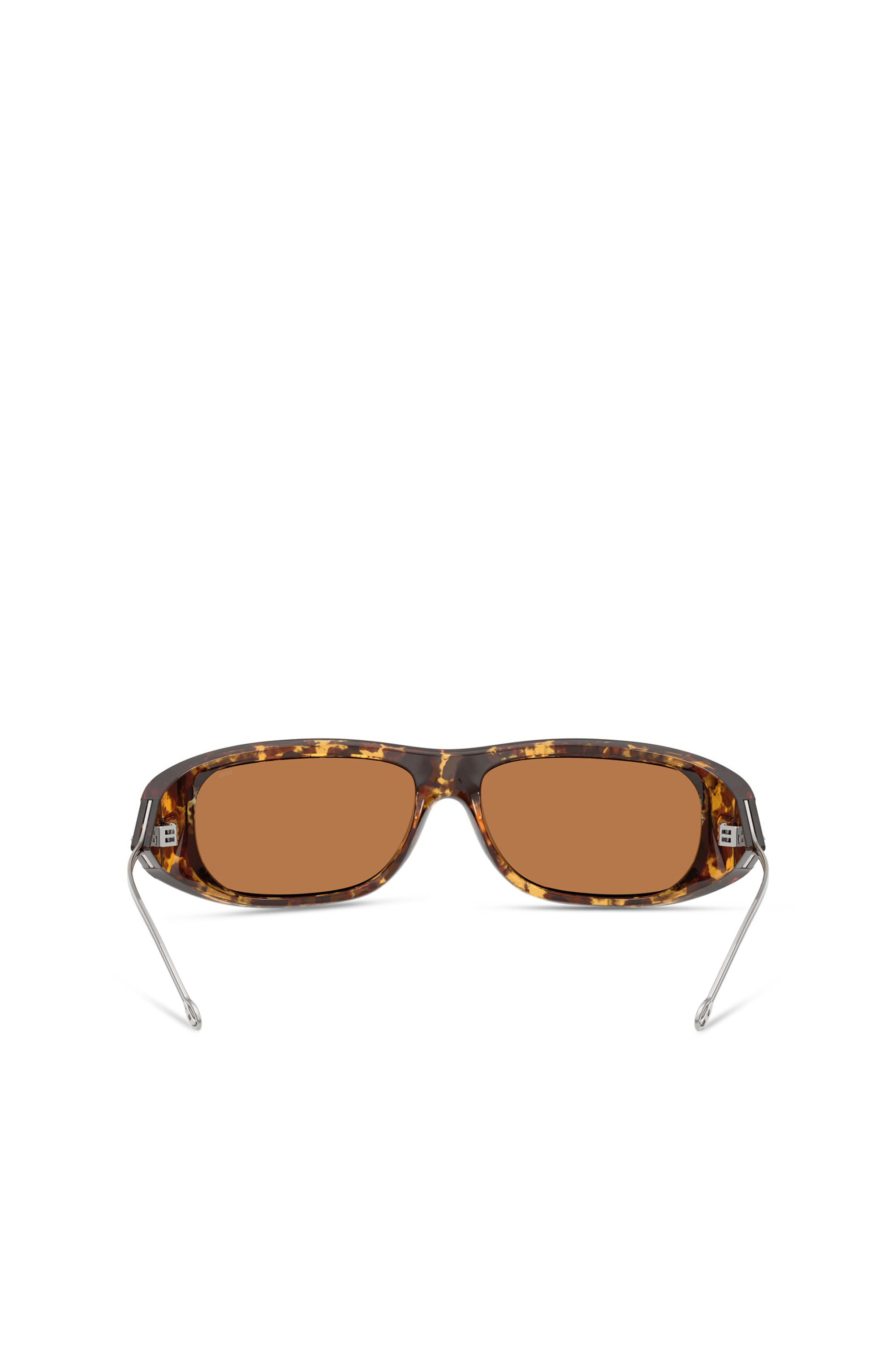Diesel - 0DL3001 SIZE 61, Unisex's Wraparound style sunglasses in Brown - 3