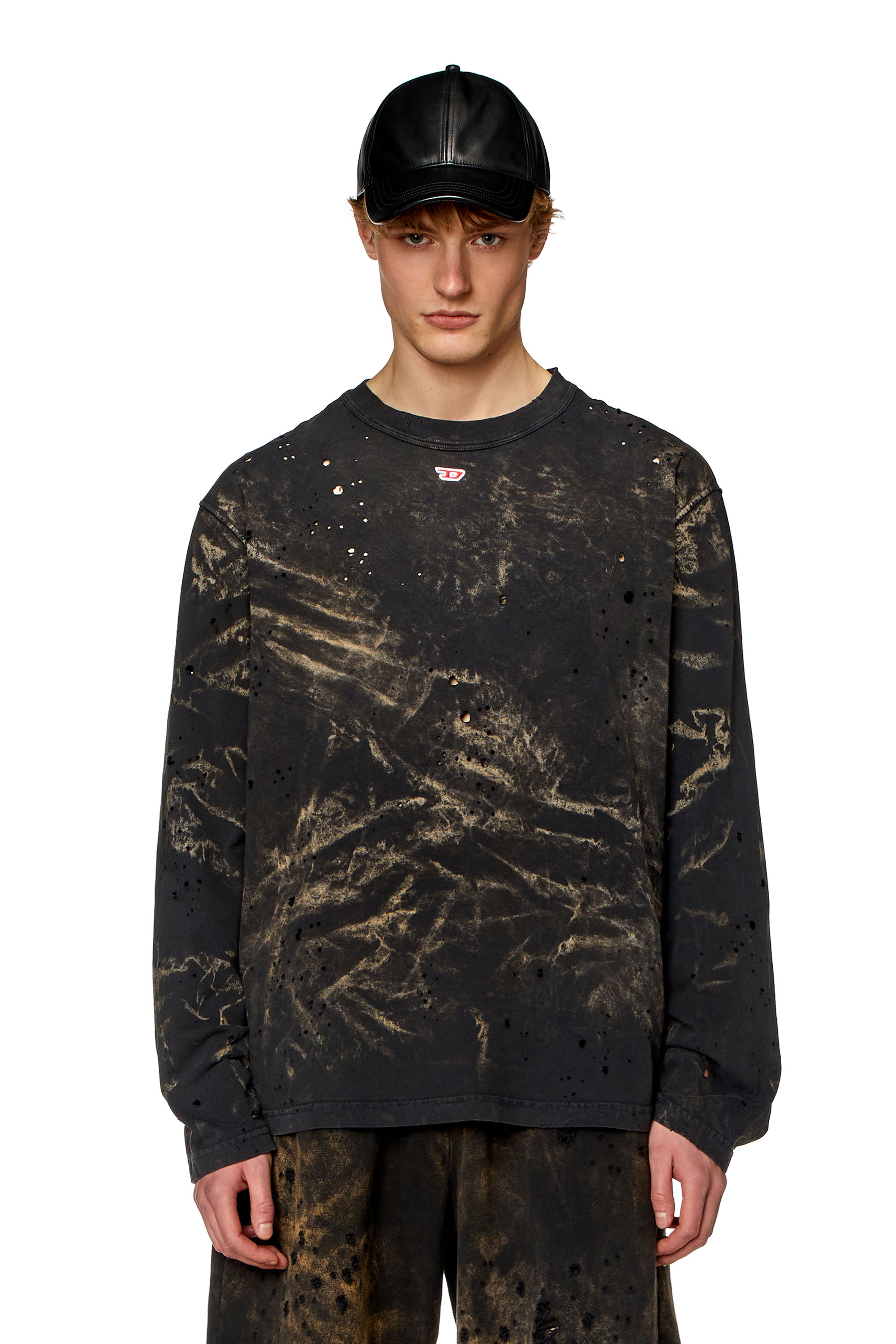 【定価4.6万】DIESEL モーガン T-Crane-Ls ブラック 3XL 定価4.6万】DIESEL モーガン着用 T-Crane-Ls-N2 S - メルカリ