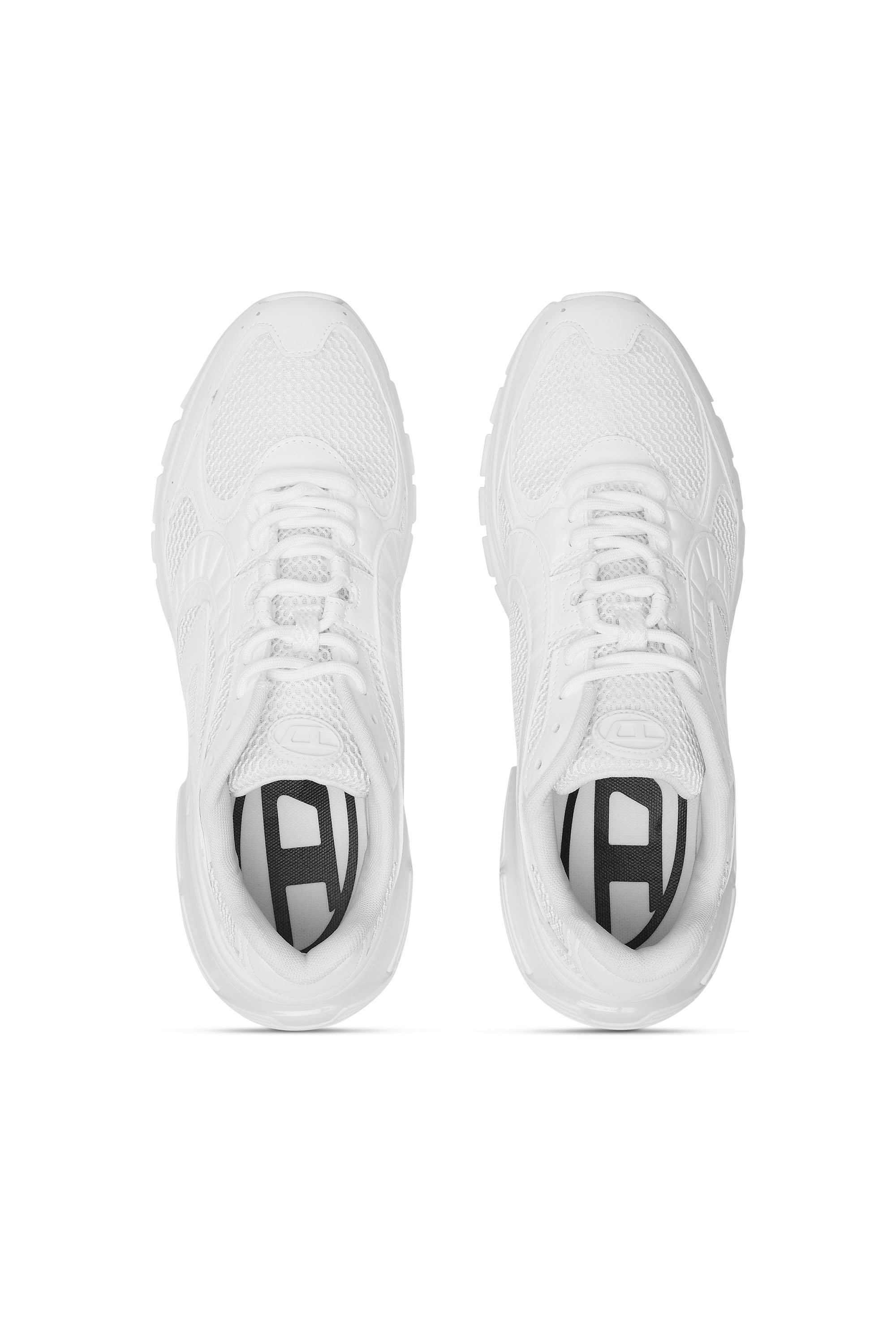 Men's S-Pro-V-Dense-Mesh sneakers with Oval D logo | White
