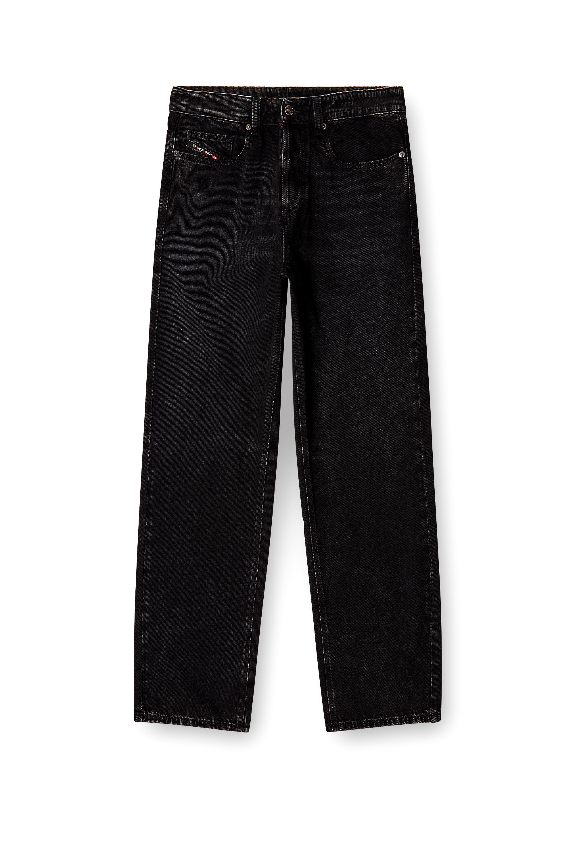 Diesel - Male's Relaxed Jeans 2001 D-Macro 09P09, Black/Dark Grey - 3