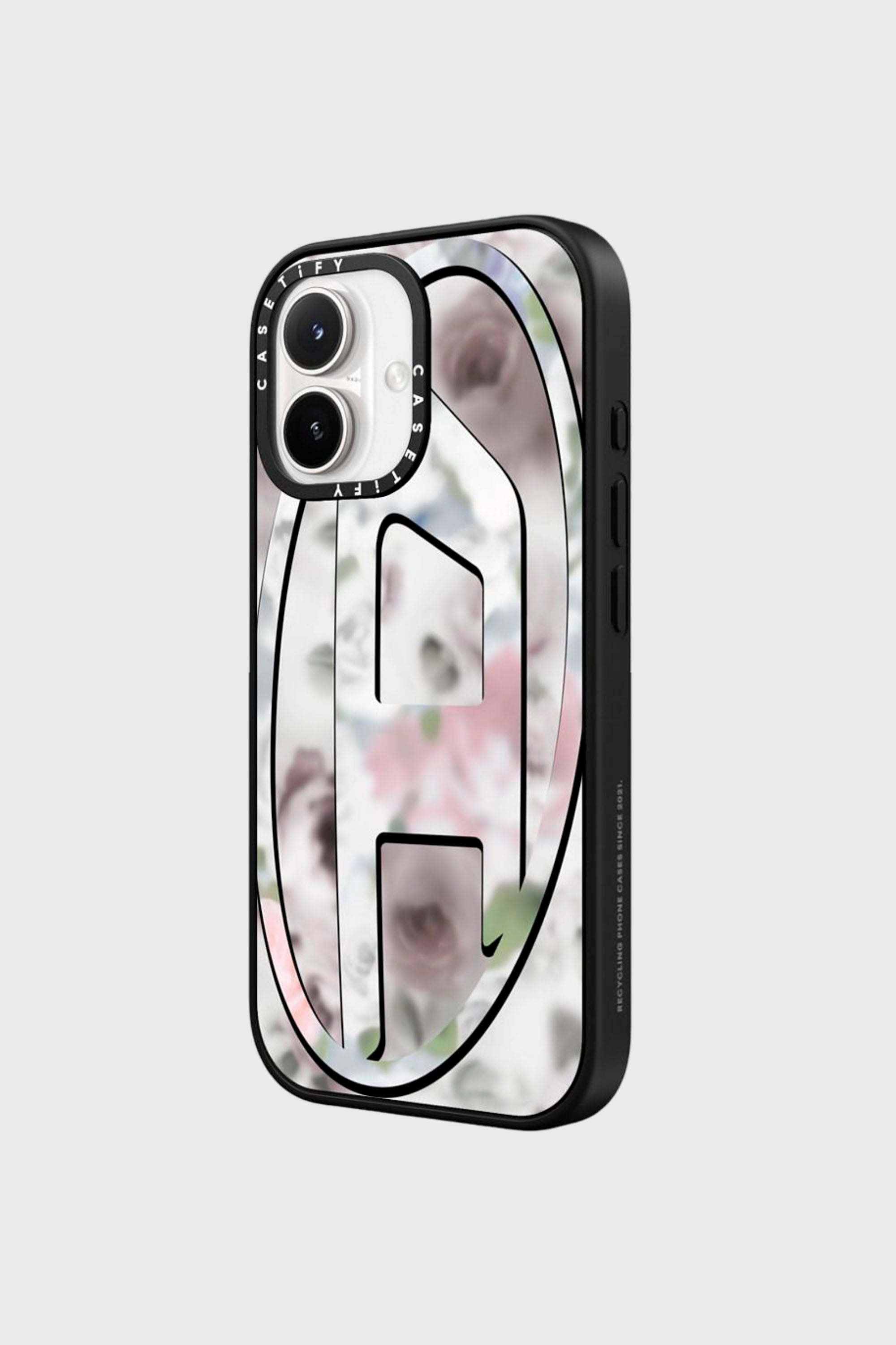 Diesel - 60554 MOULDED CASE, Unisex's Oval D impact case for iPhone 17 in Black - 2