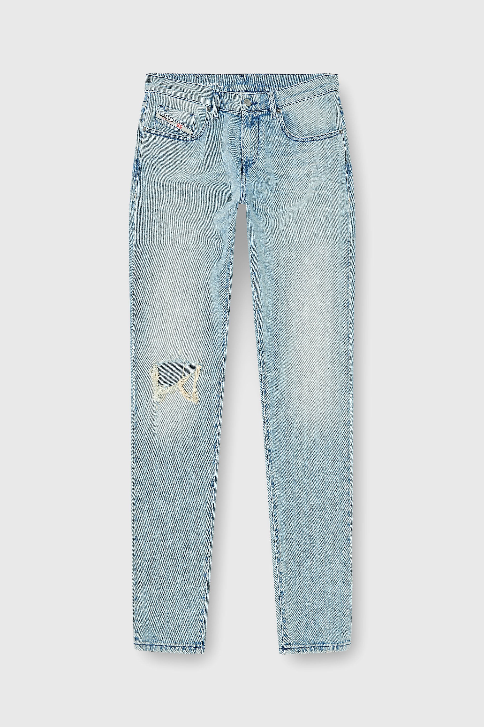 Diesel - Man's Slim Jeans 2019 D-Strukt 09Q10, Light Blue - 2