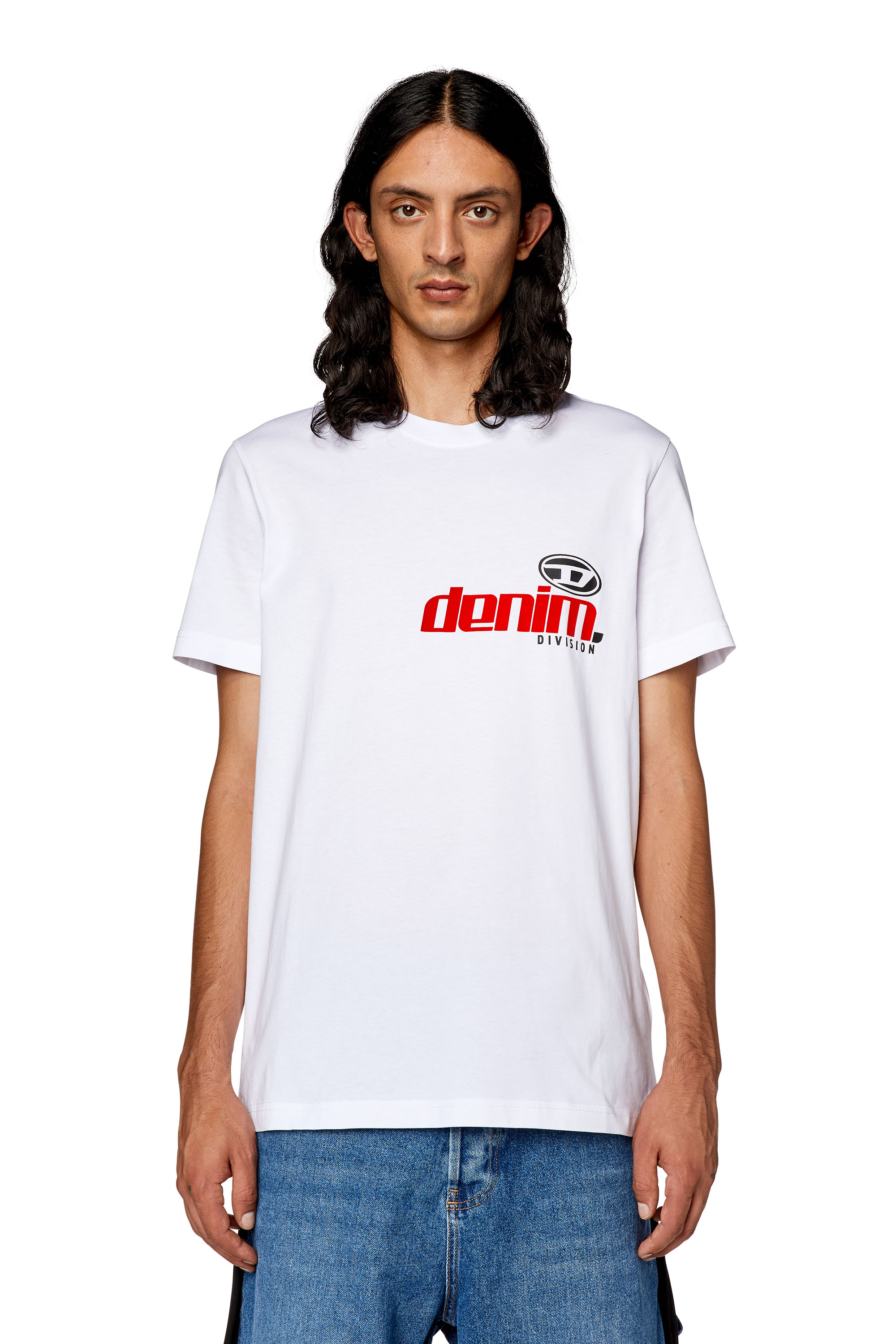 DIESEL Tシャツ Diesel/ディーゼル｜ブラック コットン Tシャツ