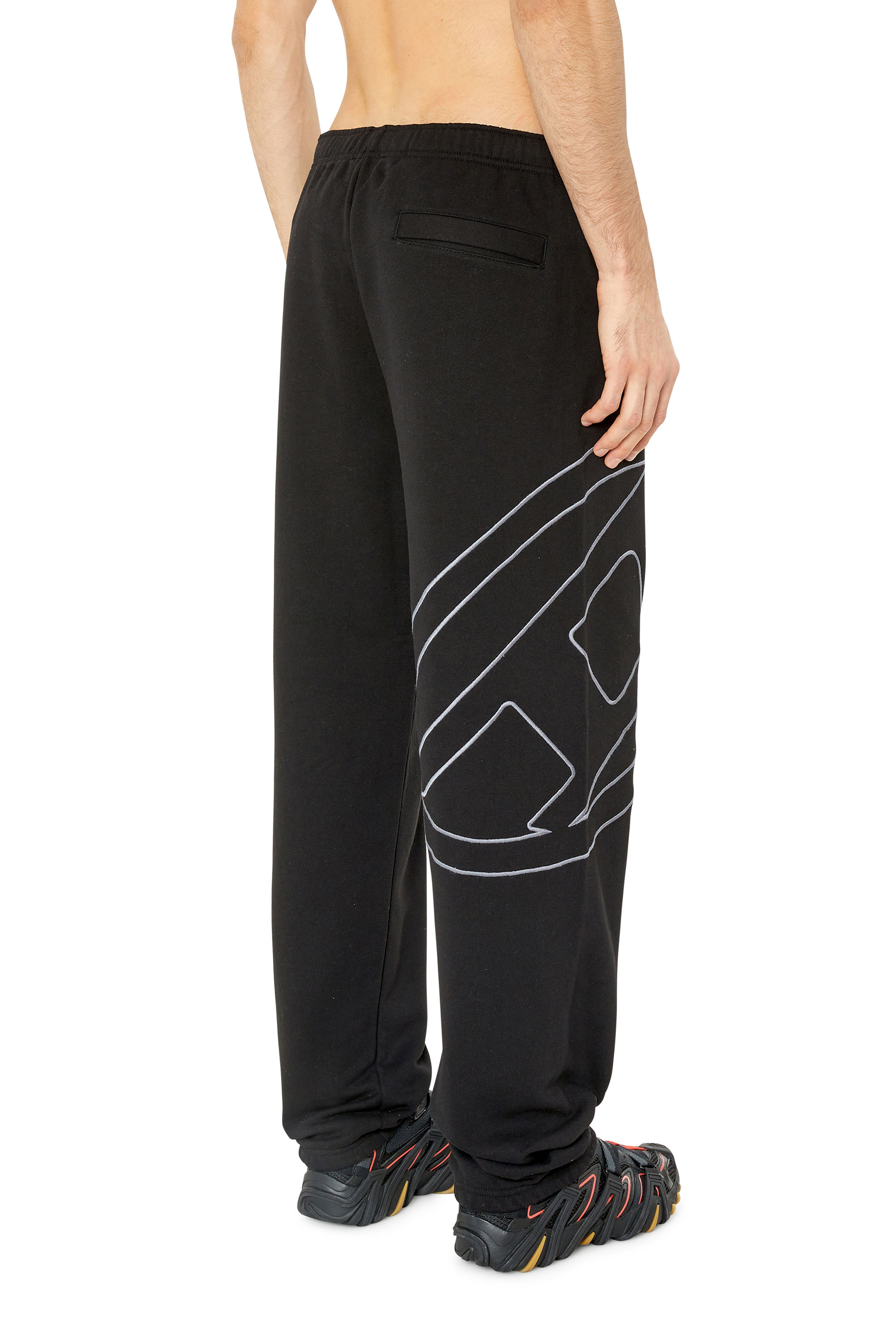 P-MARKY-MEGOVAL Man: Sweatpants with maxi D logo | Diesel