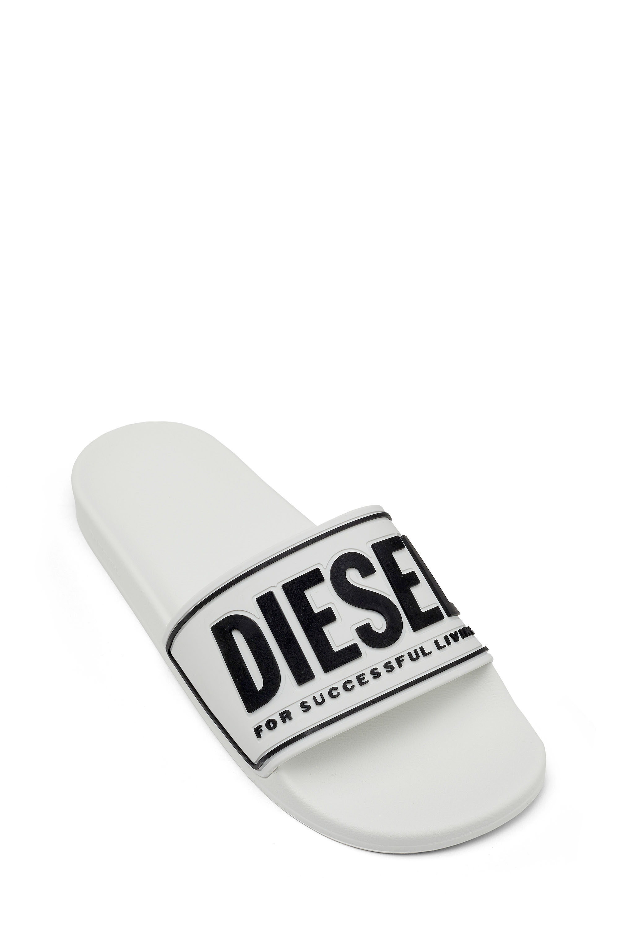 SA-MAYEMI CC W Woman: Rubber slides with embossed logo | Diesel SA-MAYEMI CC W Woman: Rubber slides with embossed logo | Diesel