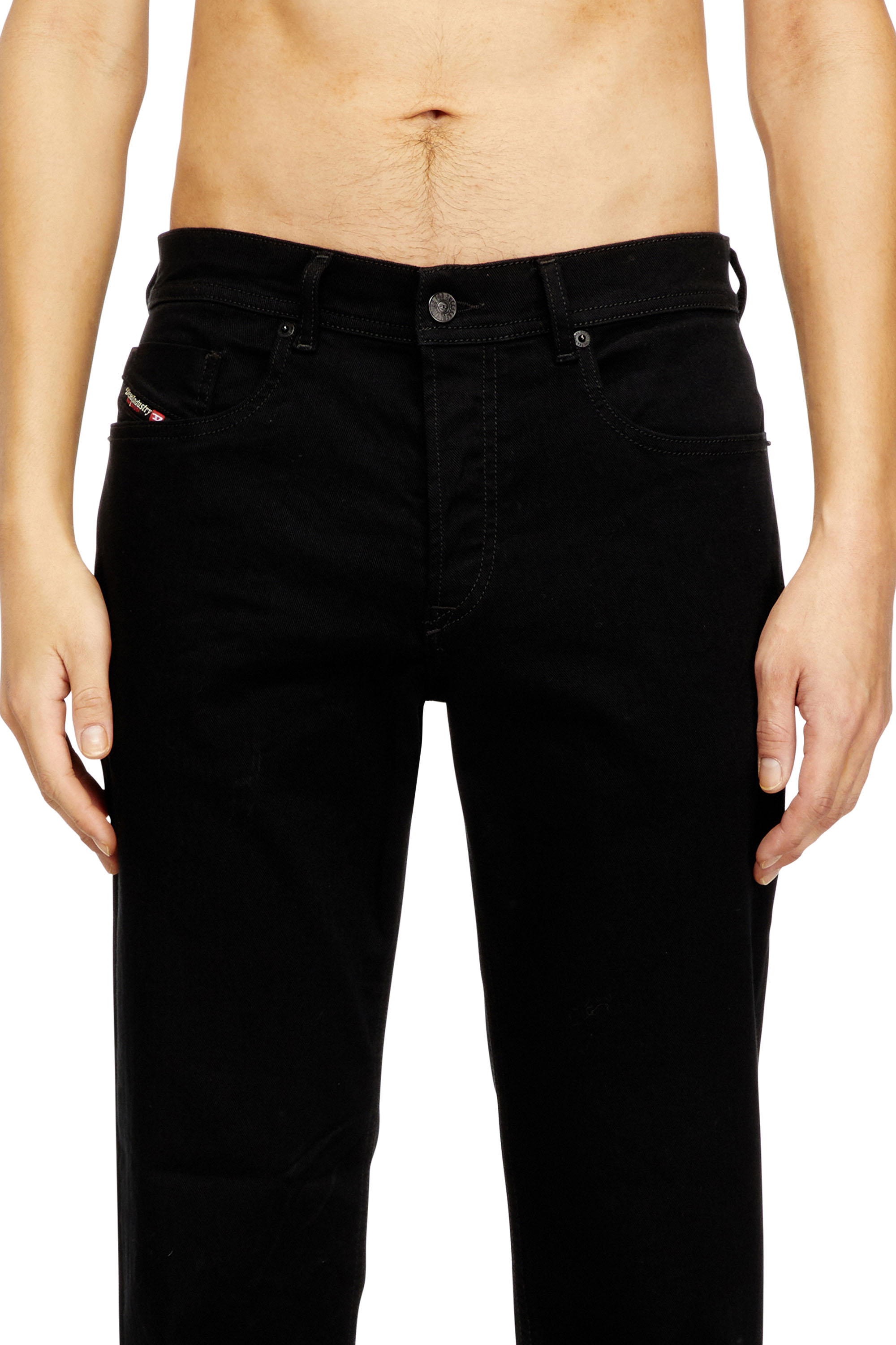 Diesel - Regular Jeans 2023 D-Finitive 069YP Hombre, Negro/Gris oscuro - 5