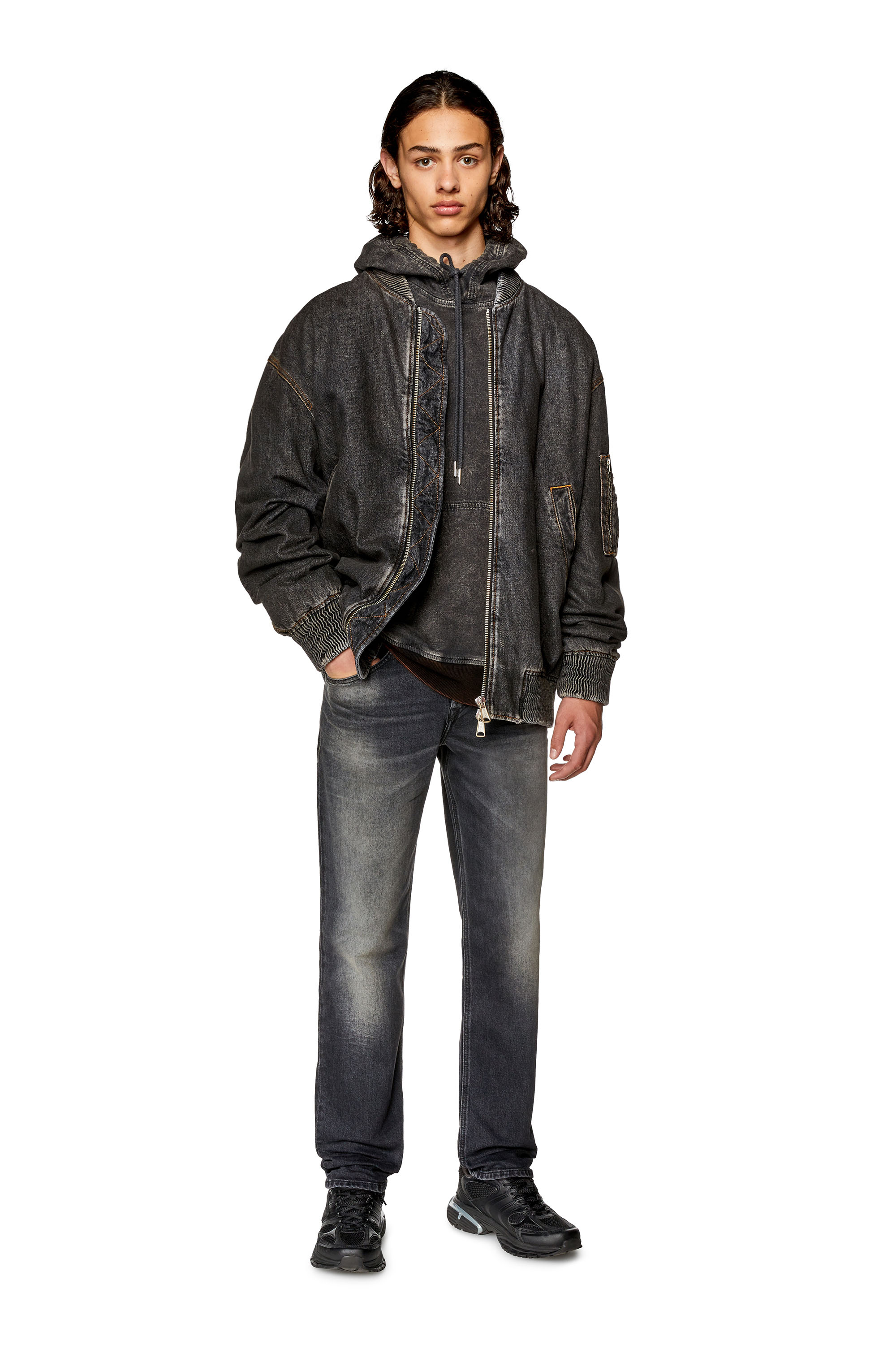 Diesel - Male's Regular Jeans 2023 D-Finitive 09G20, Black/Dark Grey - 4