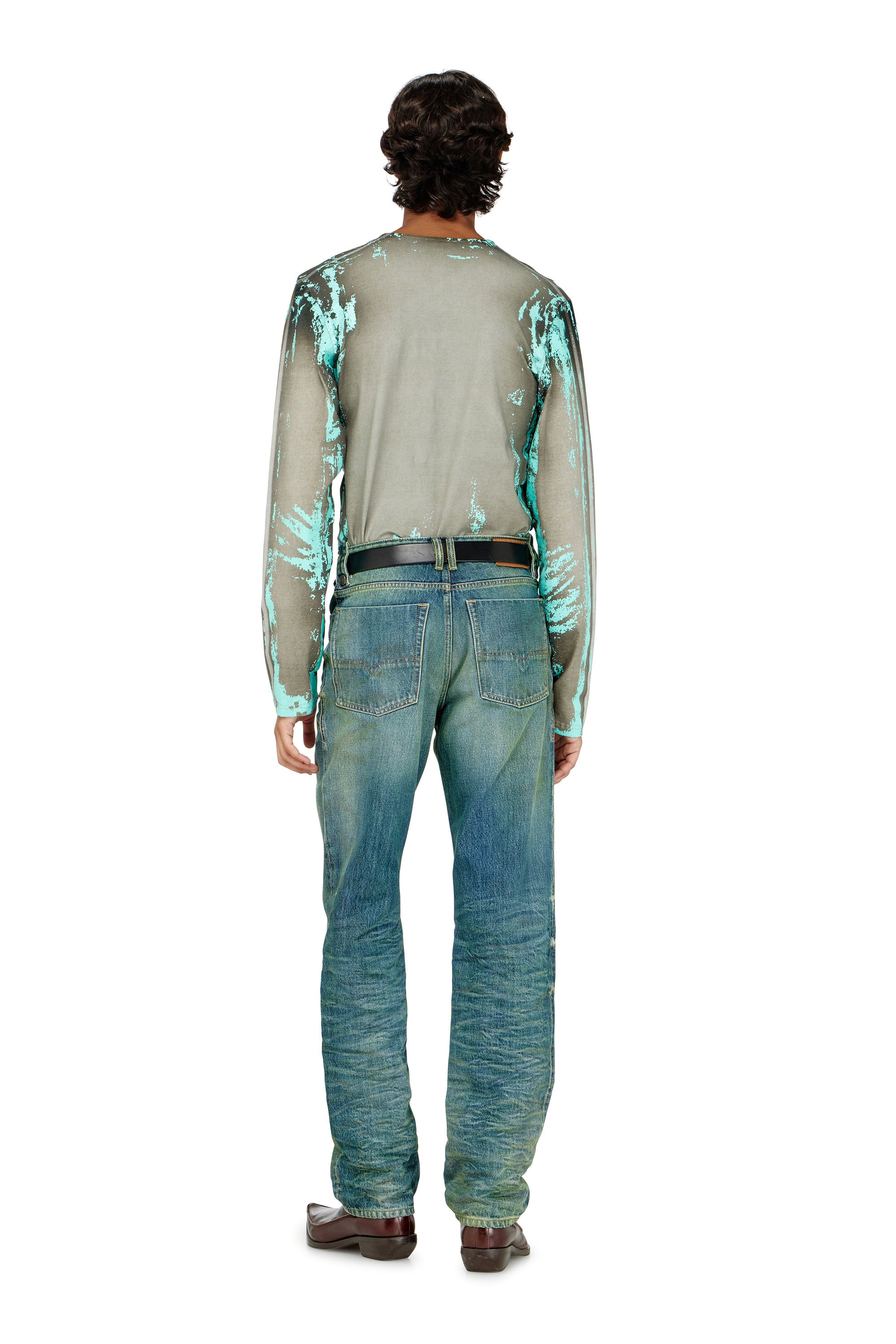 Diesel - Man's Regular Jeans 1991 D-Voeed 007FV, Medium blue - 4