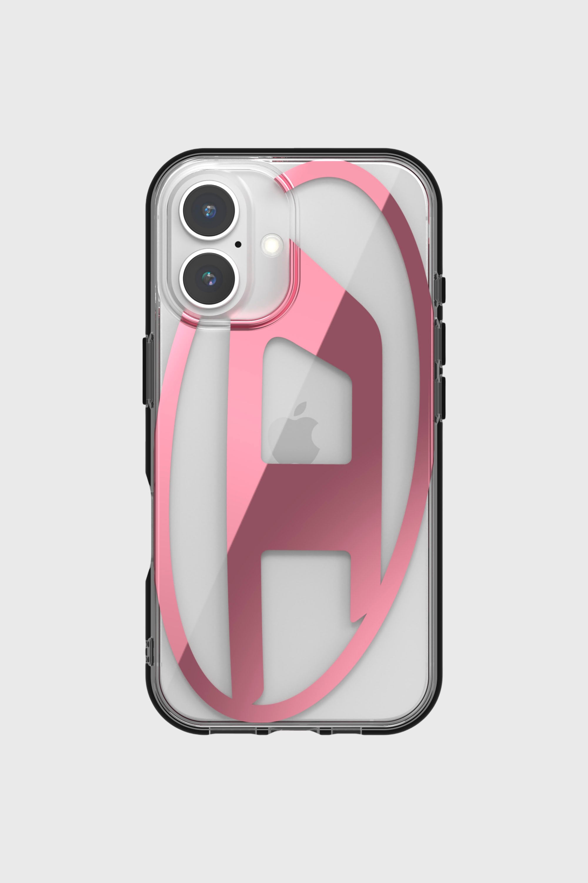 Diesel - 60143 AOP CASE, Unisex's Oval D Mirror Case for iP 16 in Pink - 2