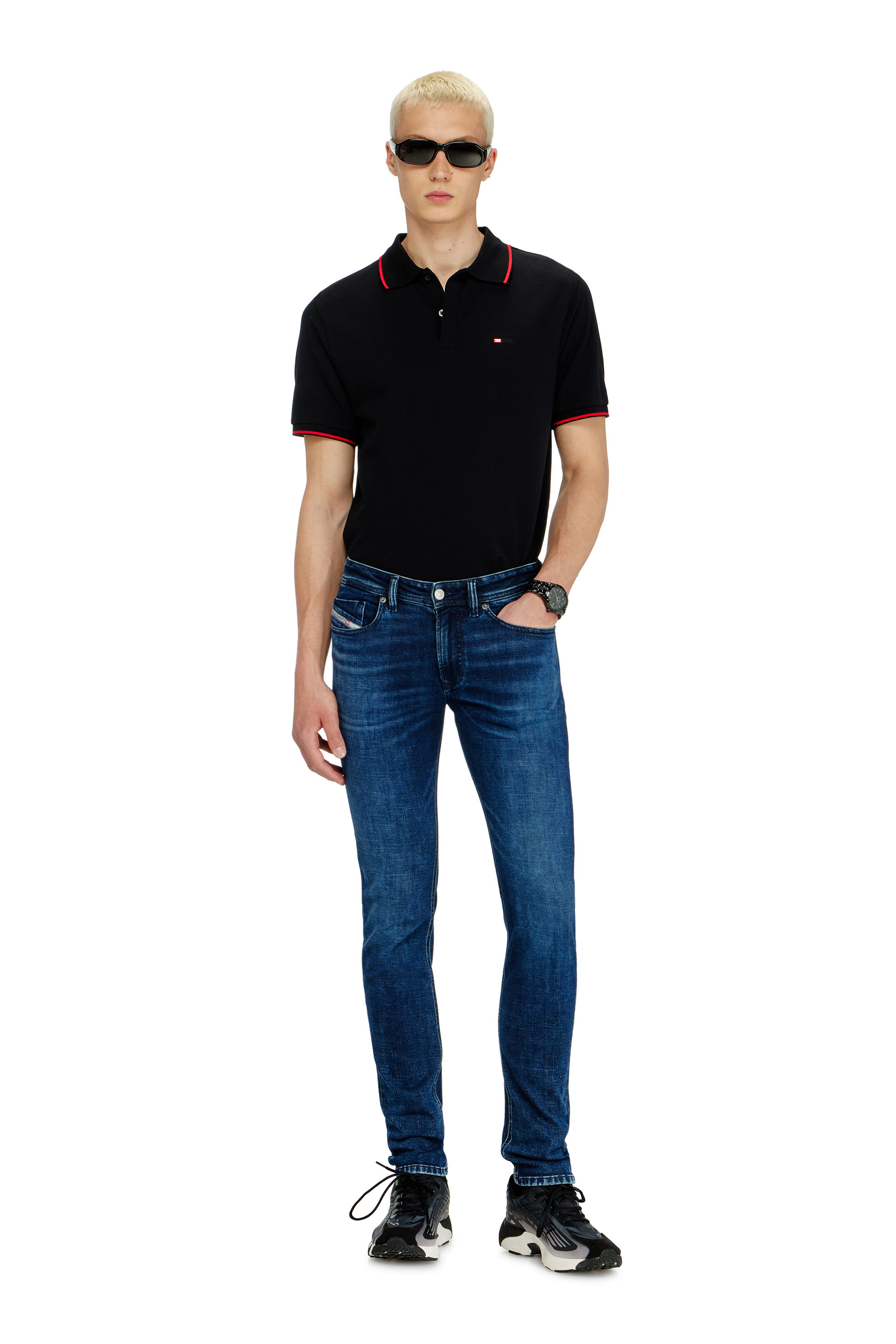Diesel - Male's Skinny Jeans 1979 Sleenker 0KBBD, Dark Blue - 1