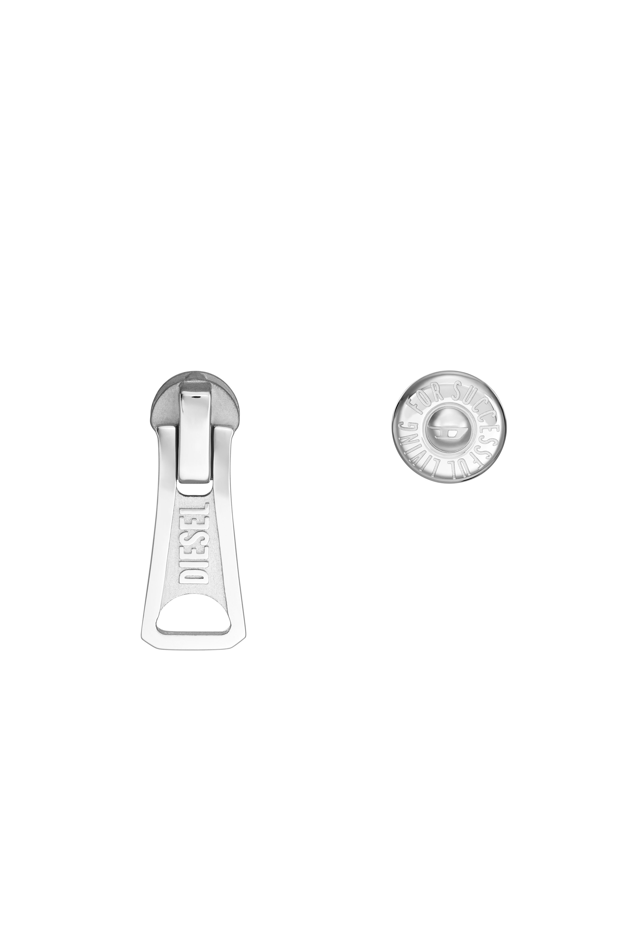 Diesel - DX1402SET, Juego de pendientes de acero inoxidable Unisex in Plateado - 2