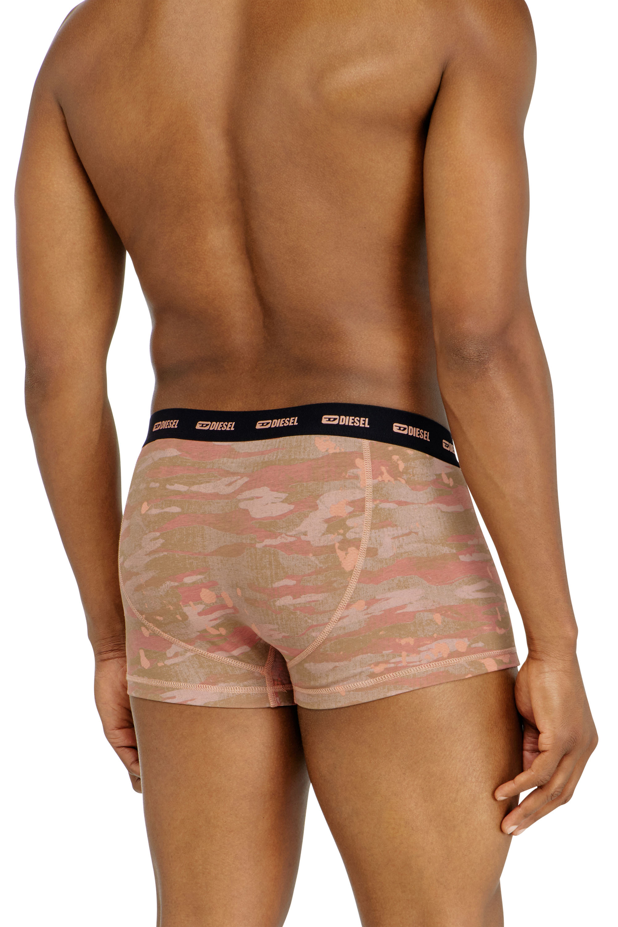 Diesel - DAMIEN-UTLT-3PACK, Man's Three-pack of boxer briefs plain and camo in Multicolor - 3