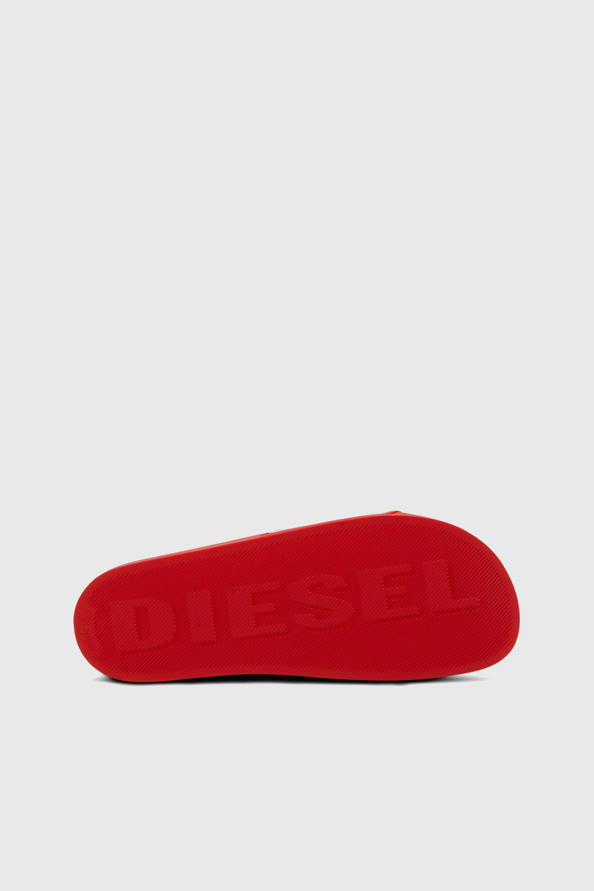 Diesel - SA-MAYEMI CC, Sa-Mayemi-Chanclas con logotipo 3D Hombre in Rojo - 5