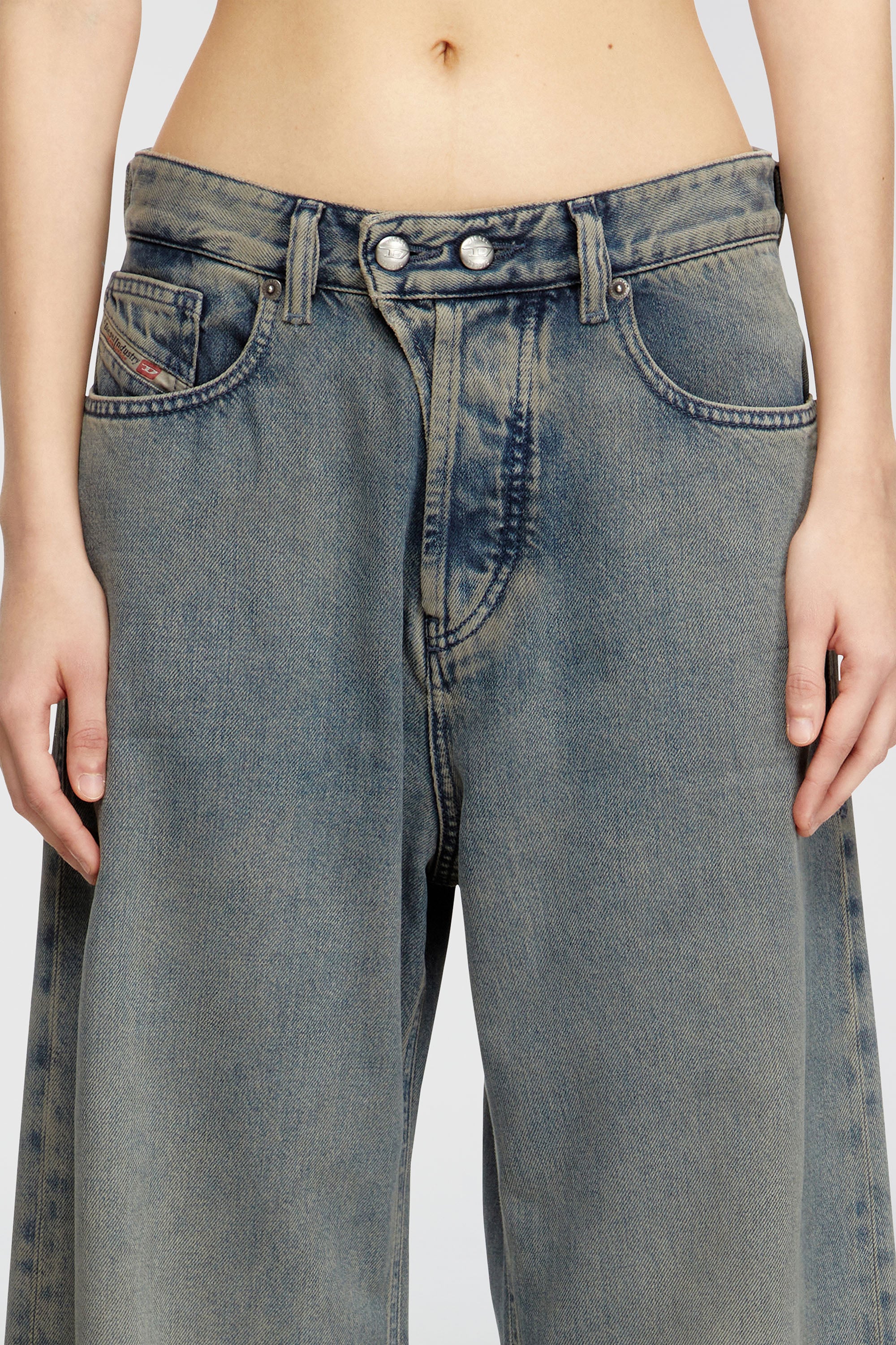 Women's Relaxed Jeans | Low Waist 1996 D-Sire | Medium blue