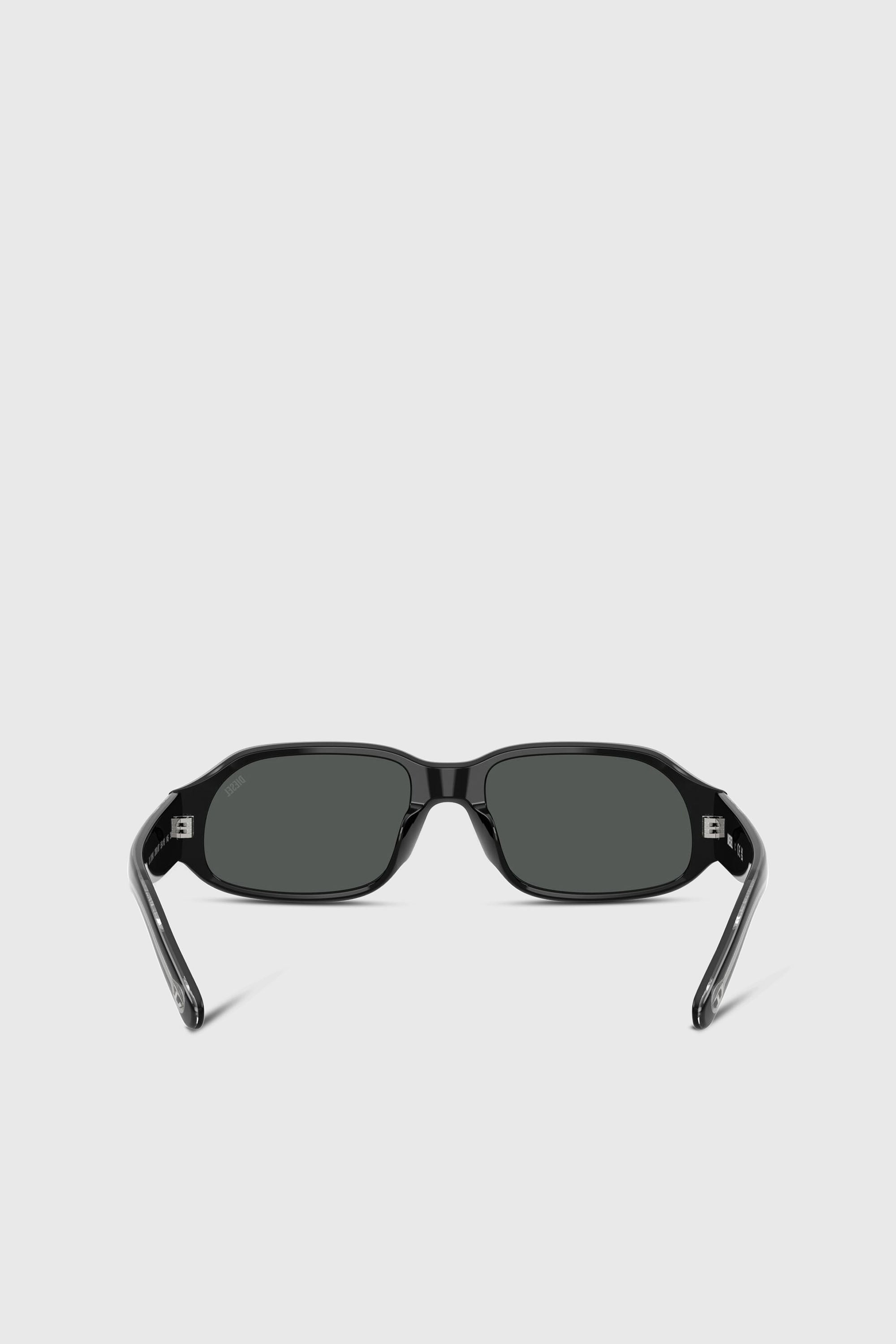 Diesel - 0DL2009U, Unisex's Rectangle sunglasses in Black - 3