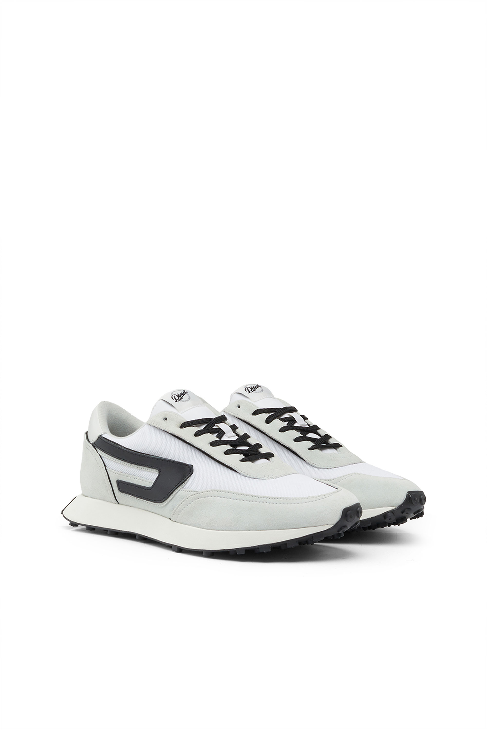 その他 yee Men's S-Racer Lc - Mesh sneakers with D logo | Diesel