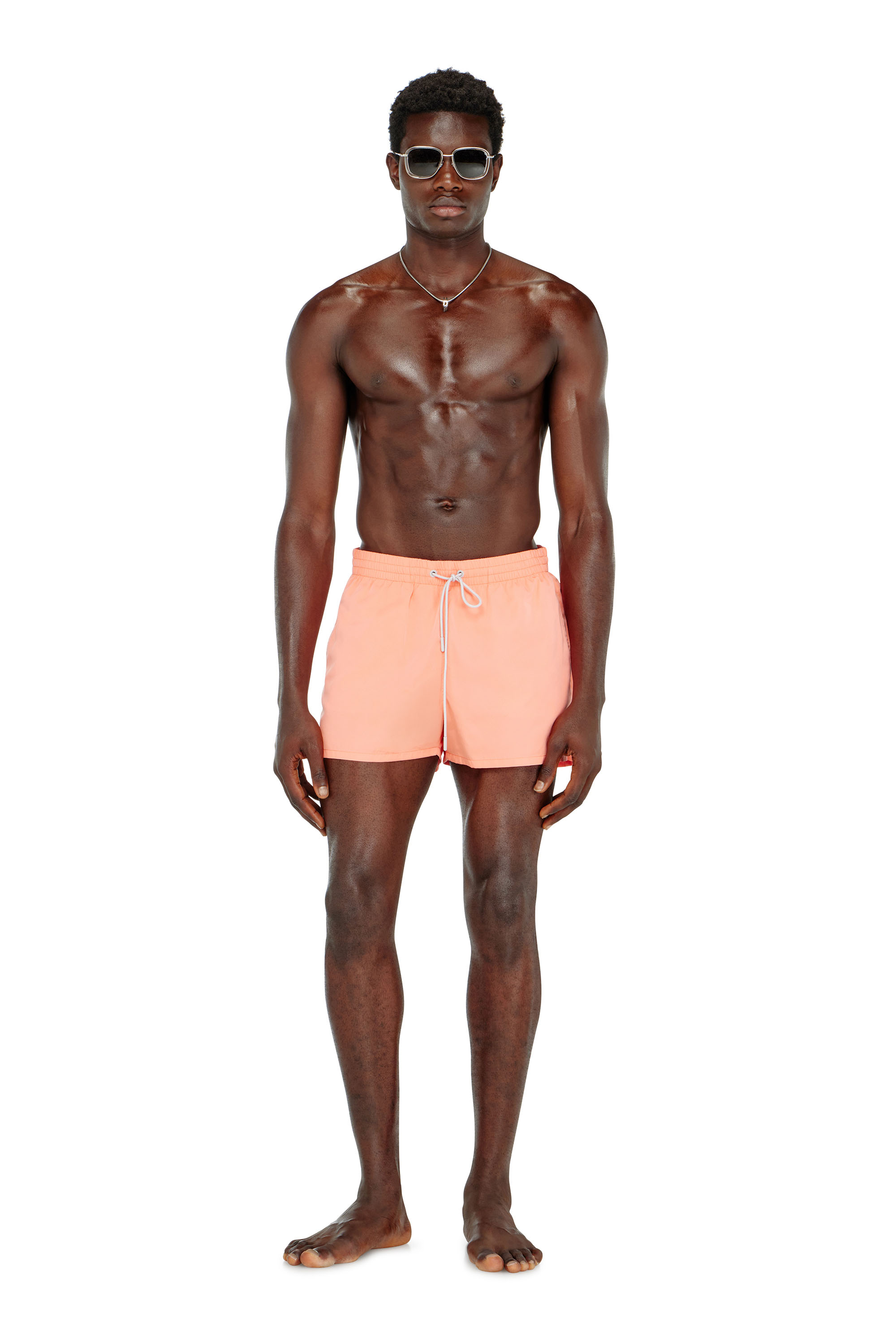 Diesel - OLYMPIC-34-D-CORE, Man's Swim shorts with metallic Oval D logo in null - 1