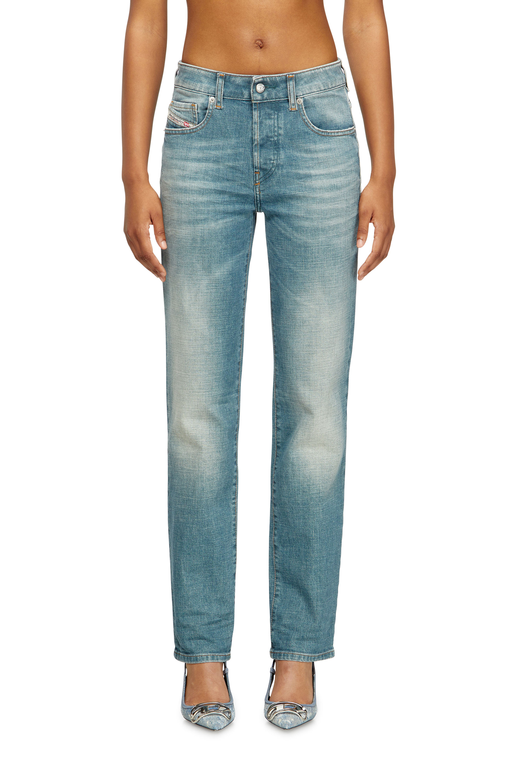 Regular Jeans 1989 D-Mine 09M58, Medium blue Diesel - Woman's Regular Jeans 1989 D-Mine 09M58, Medium blue - 3