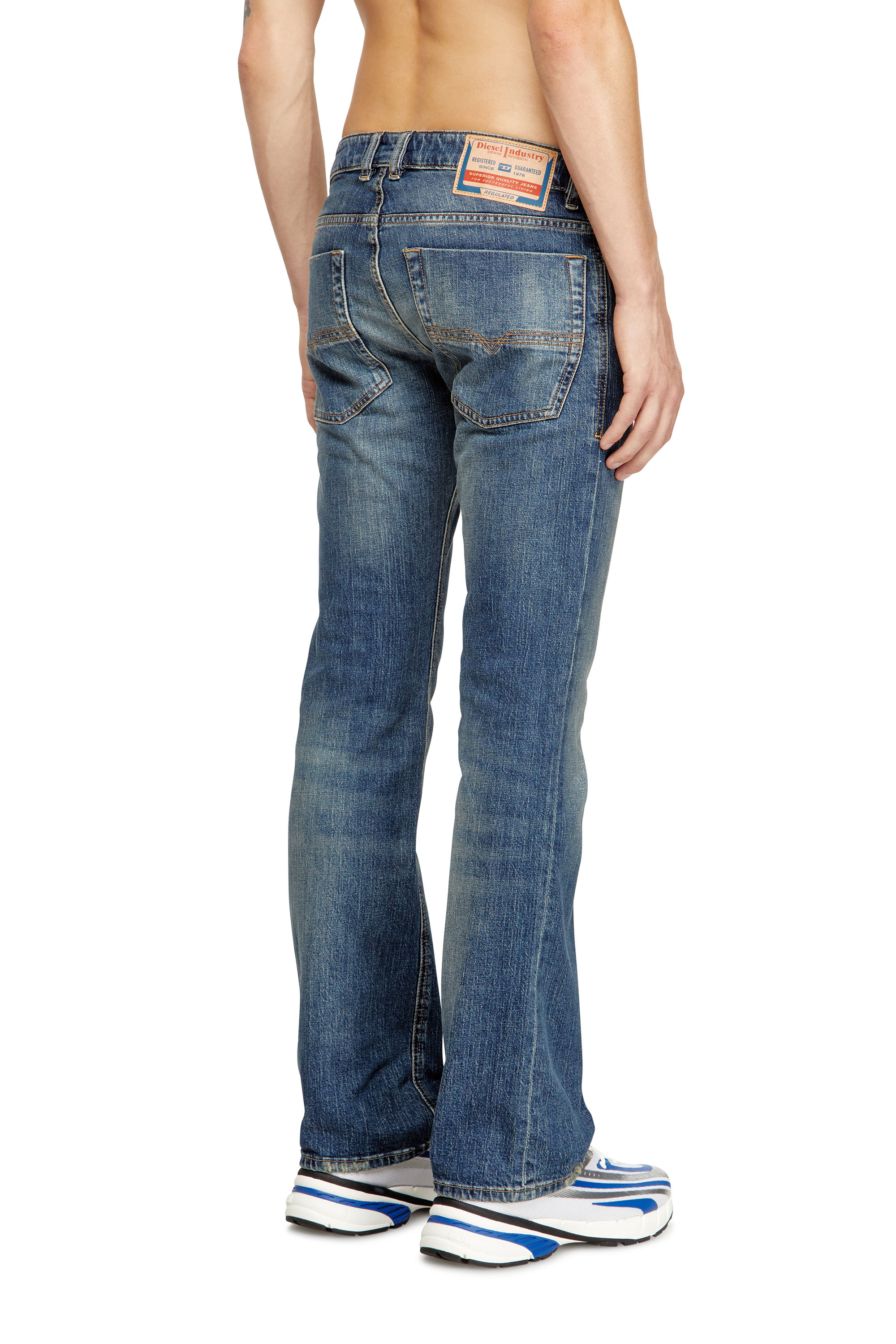 Diesel - Bootcut Jeans 2007 Zatiny 0DBDU Homme, Bleu moyen - Image 4