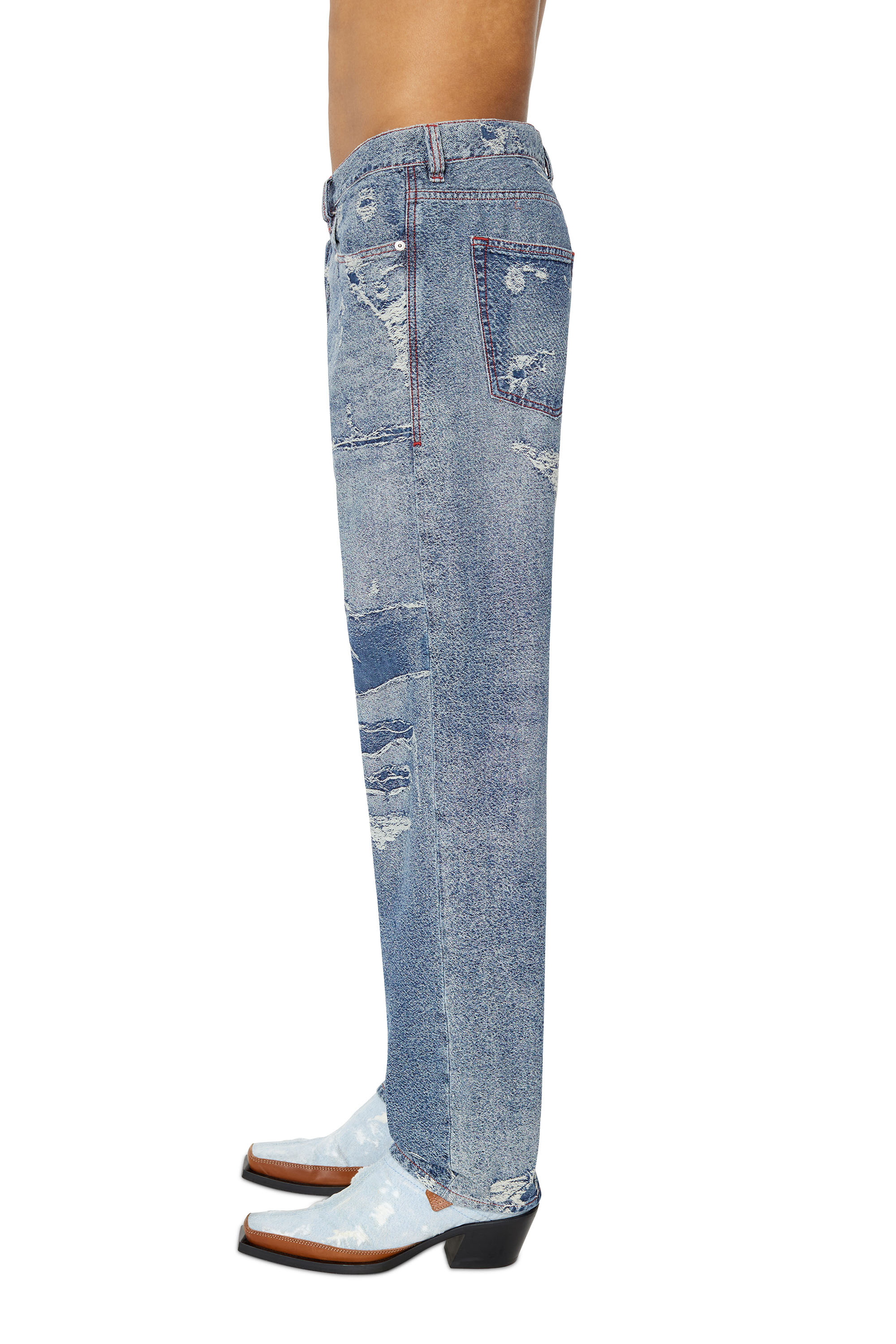 2010 D-Macs Man: Straight dark blue Baggy Jeans | Diesel